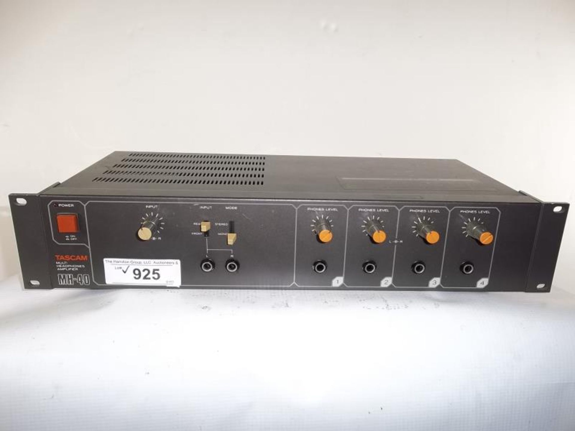 Tascam MH-40 Multi Headphone Amp, s# 280129, rack mountable, tested - powers up