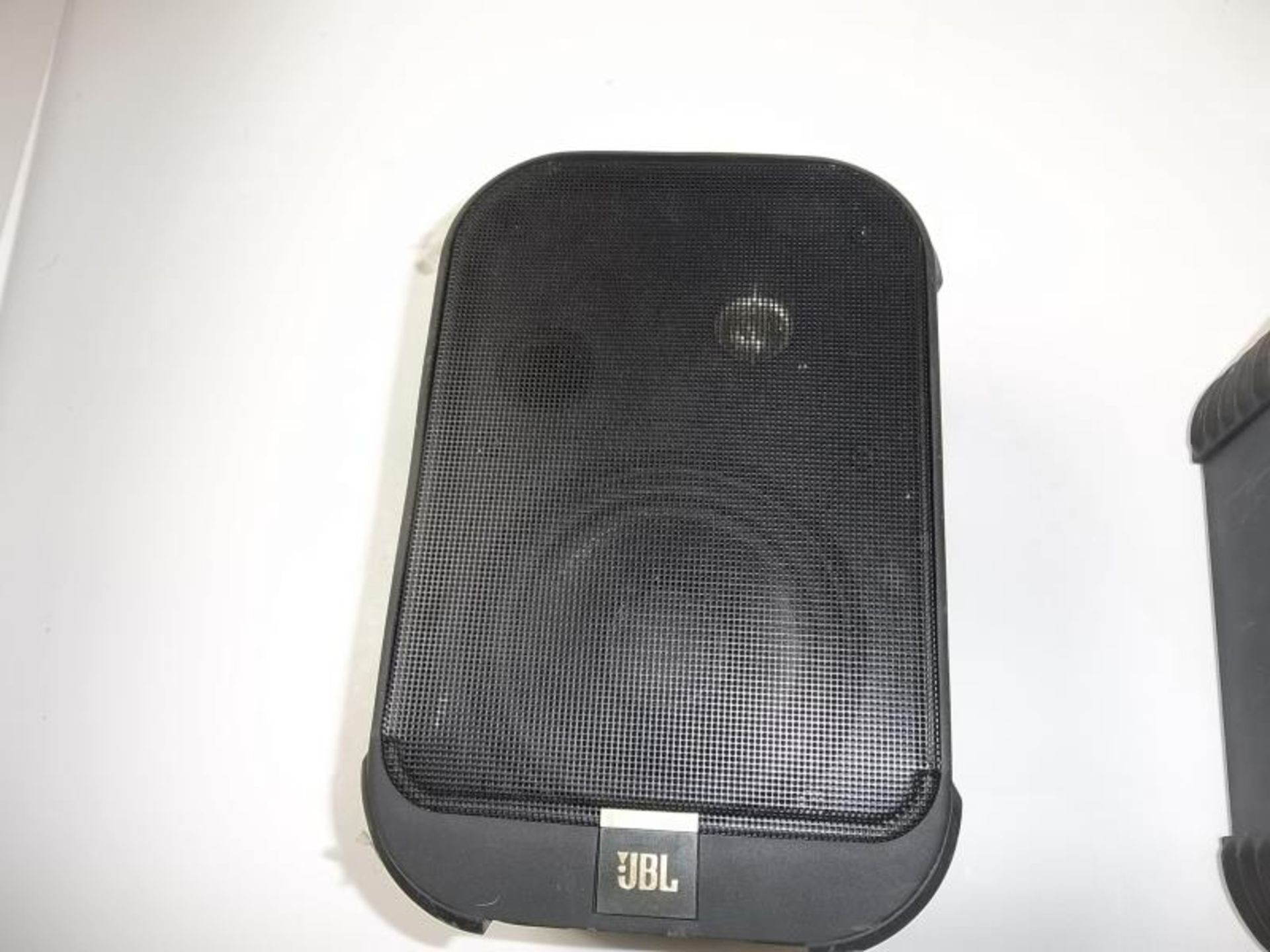 2 JBL speakers in black cases, Control LA, 071220383, 5.5" x 5.5" x 9" h - Image 5 of 6