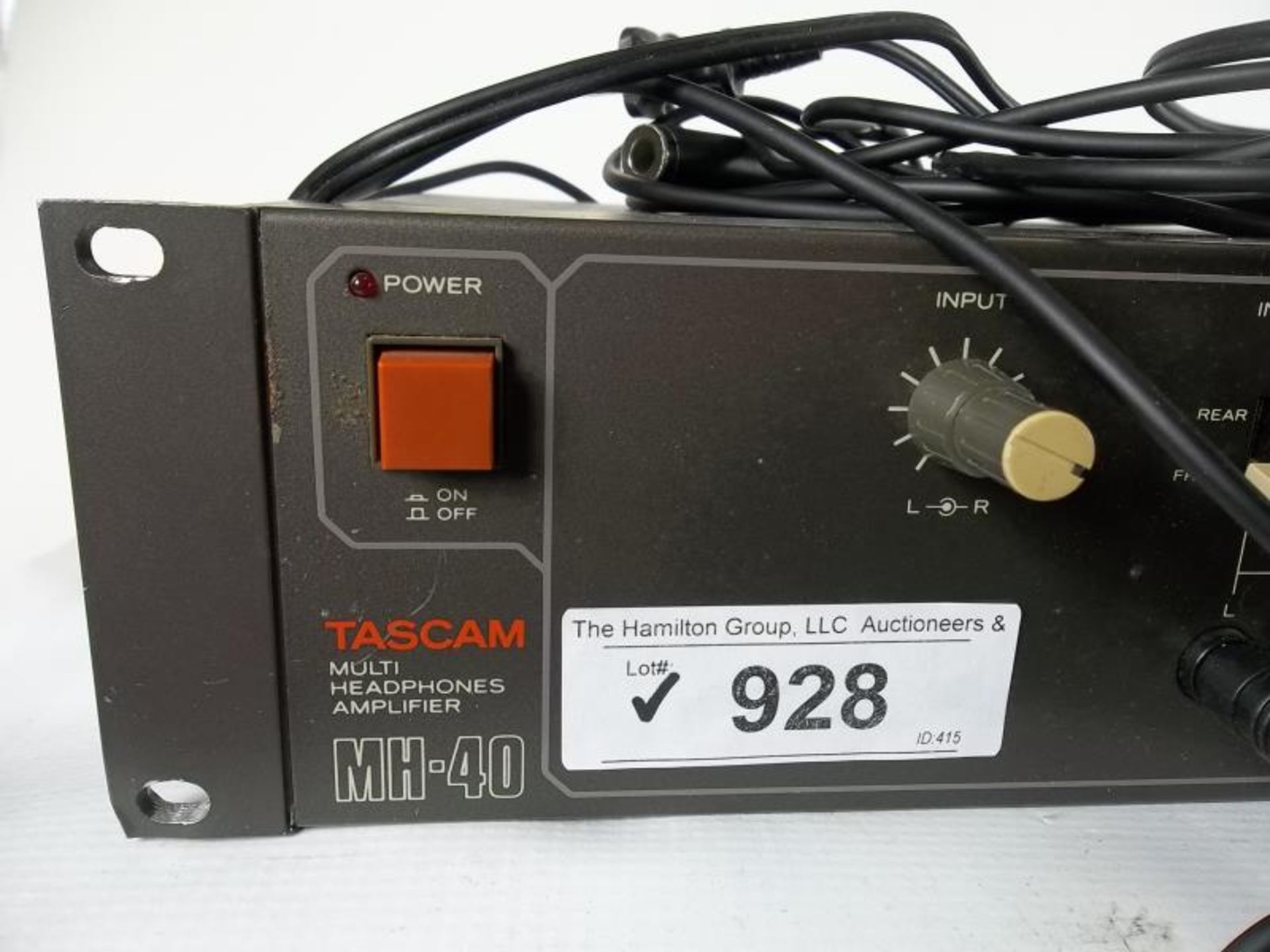 Tascam MH-40 Multi Headphone Amp, s# 100147, rack mountable, tested - powers up