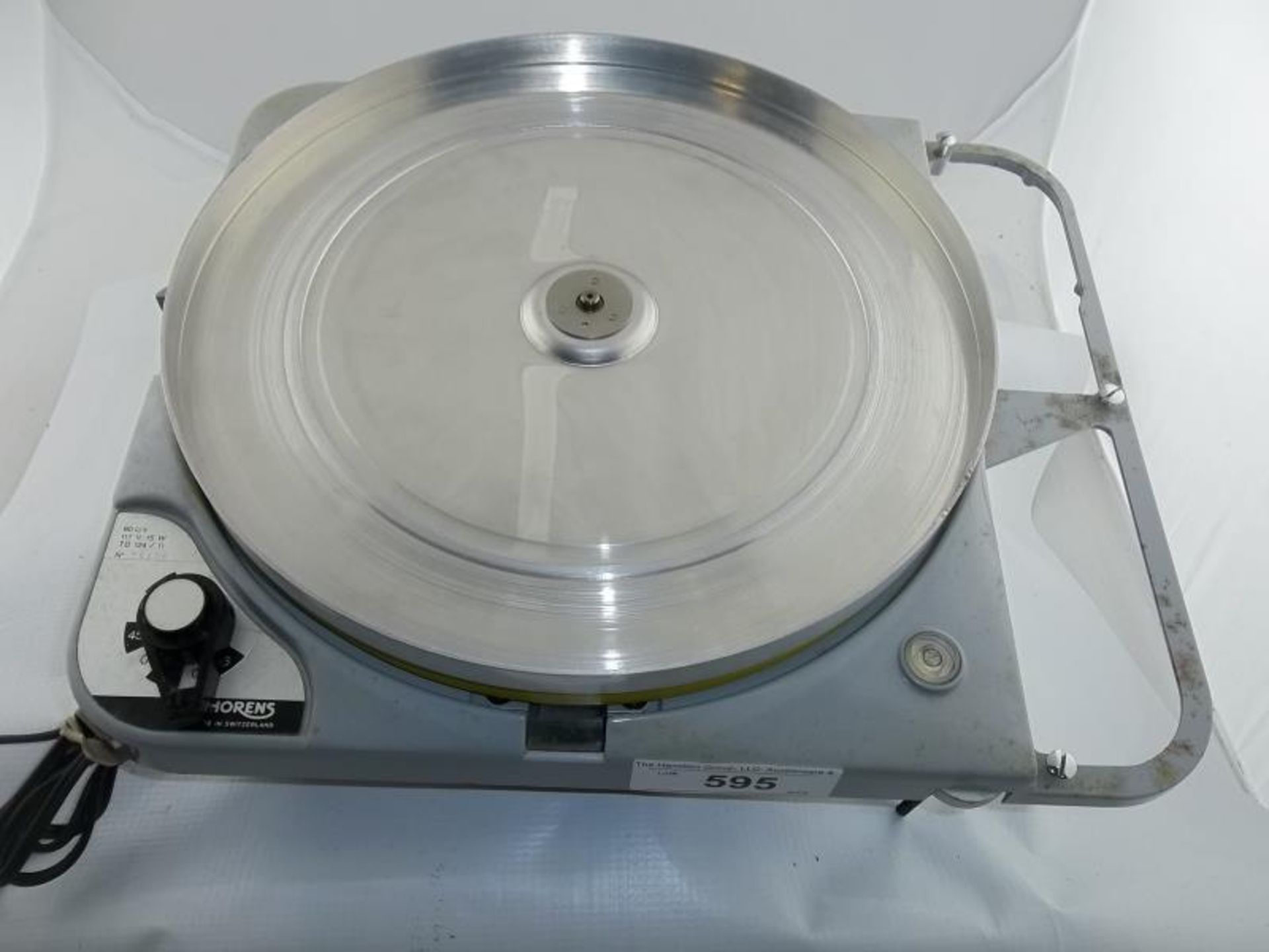 Thorens TD 124/11 #75138, made in Switzerland, 16, 33, 45, 78, with 2 arm boards, not attached, in