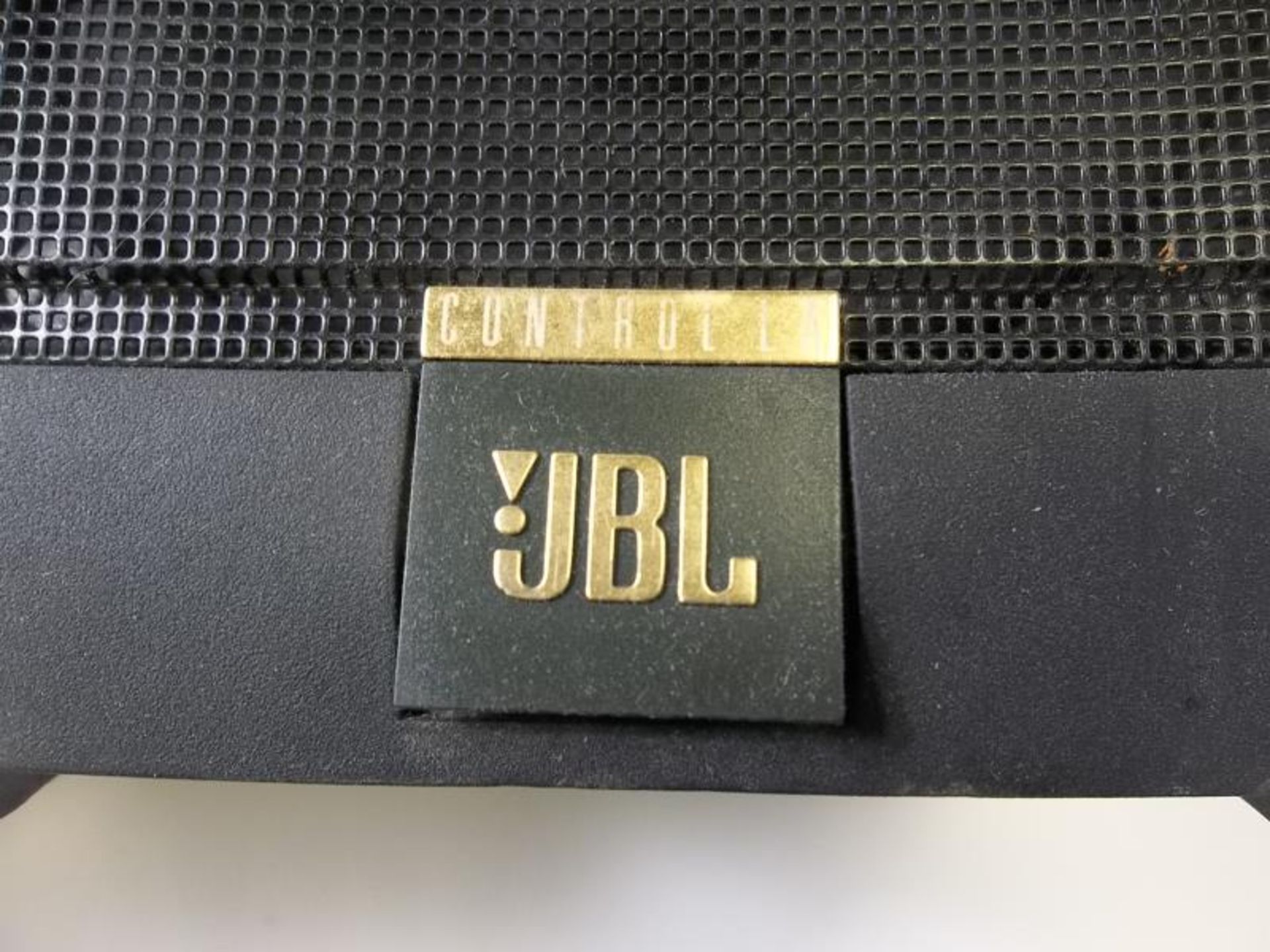 2 JBL speakers in black cases, Control LA, 071220383, 5.5" x 5.5" x 9" h - Image 2 of 6