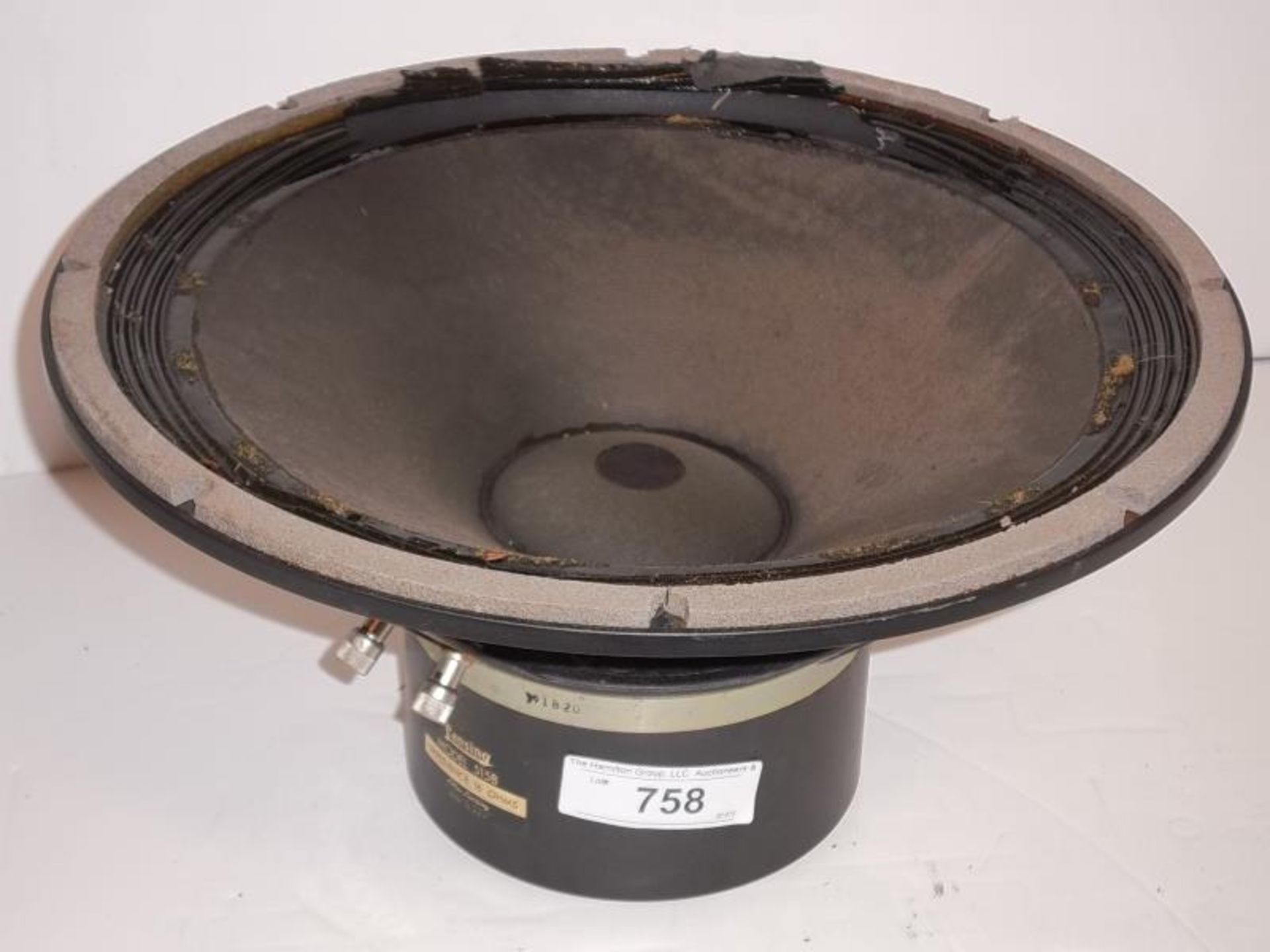 2 Altec Lansing , Annaheim, CA, model 515B loud speakers, 15", 16" ohms, one cone damaged, both - Image 7 of 9