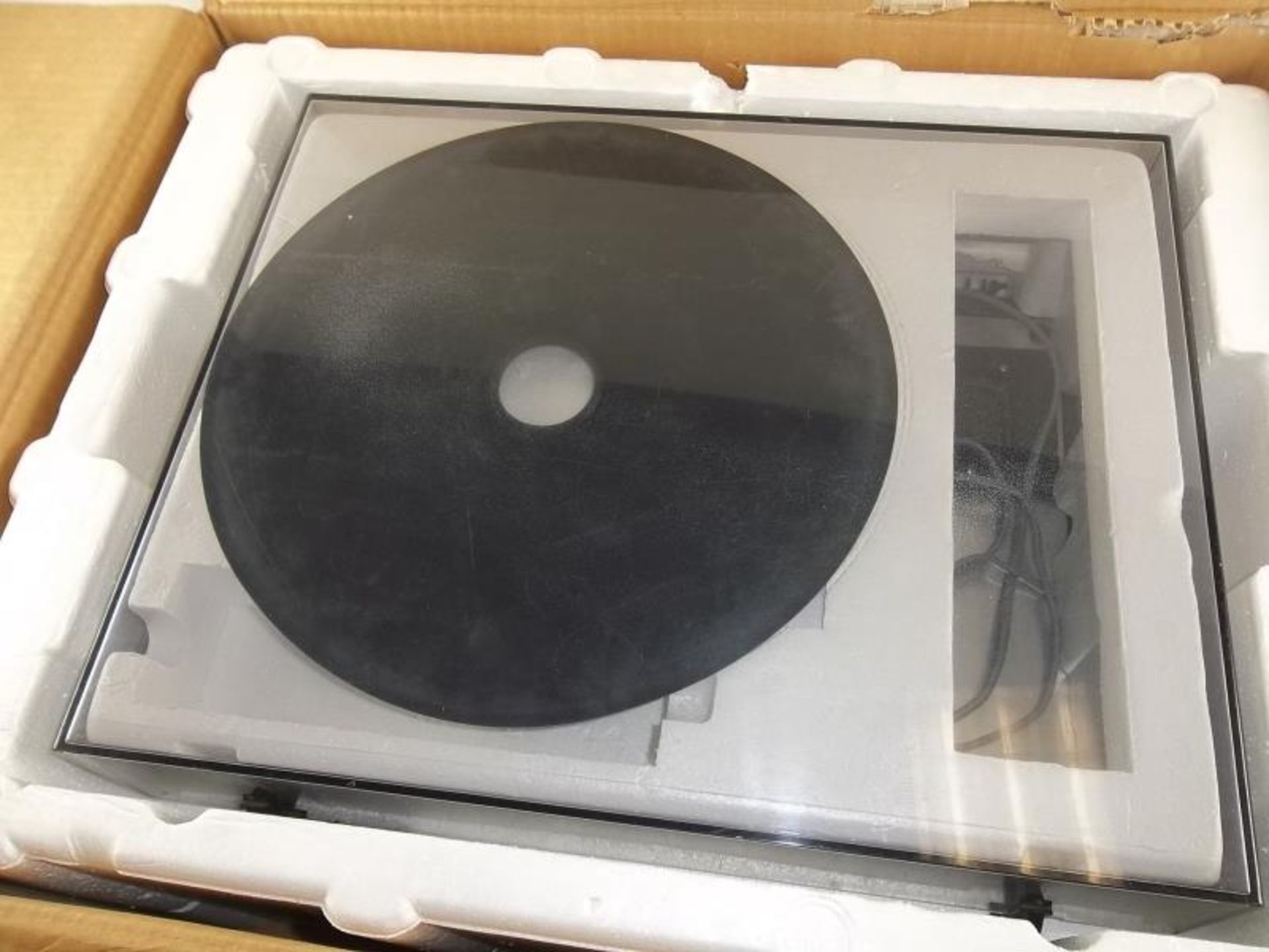 Thorens TD 160 B MK II turn table, no turntable, no arm, w dust cover, # 294299, in Thorens box