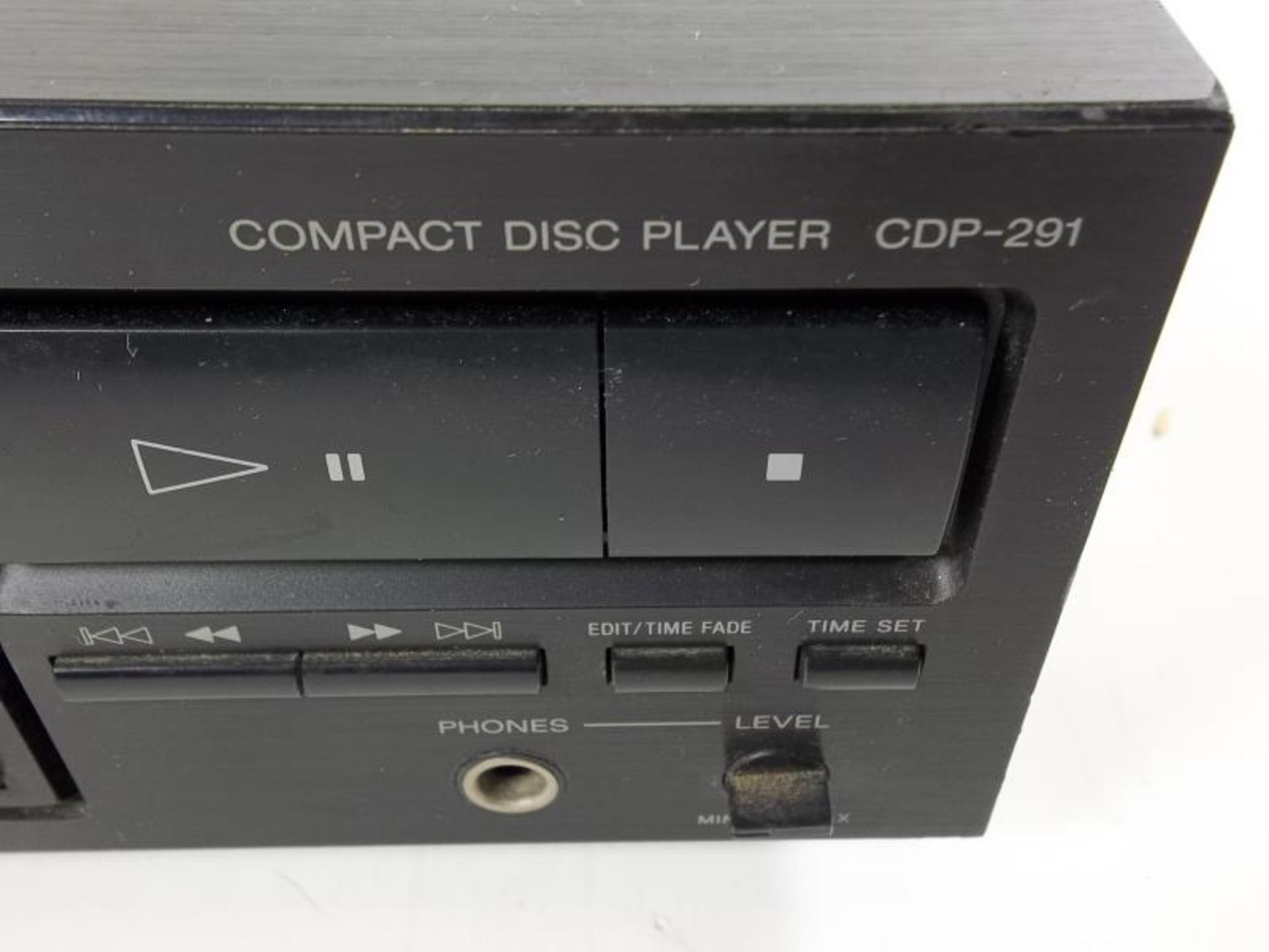 Sony compact disc player CDP-291, 1991, tested - powers up - Image 2 of 4