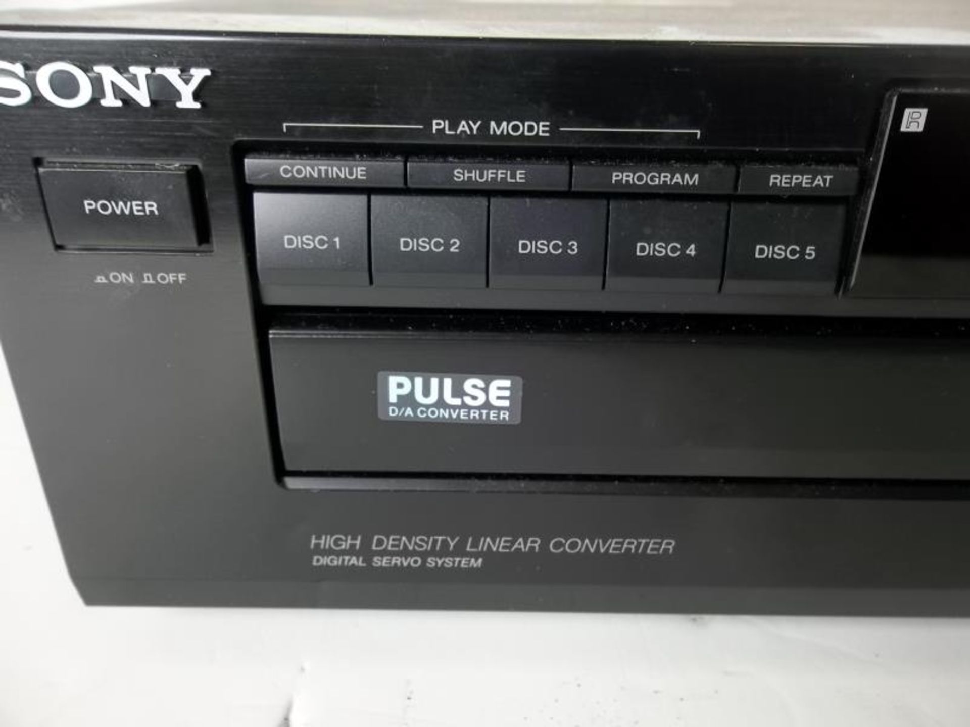 Sony compact disc player, CDP-C325, 1992, tested - Image 2 of 4