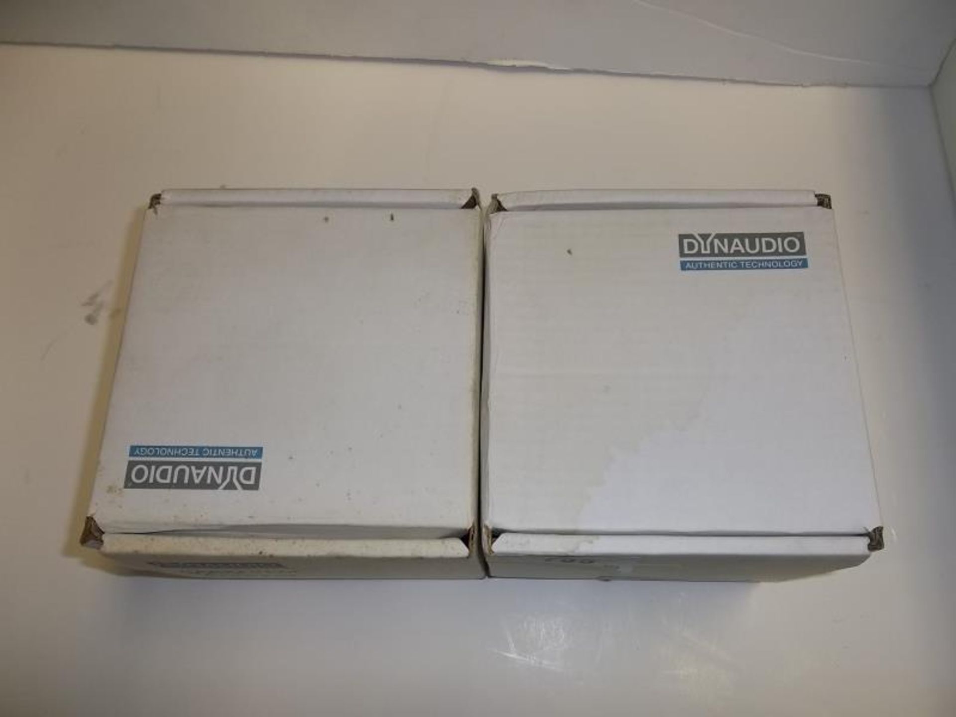 2 Dynaudio D-76AF, item no 82605, 3" speakers, in Dynaudio boxes