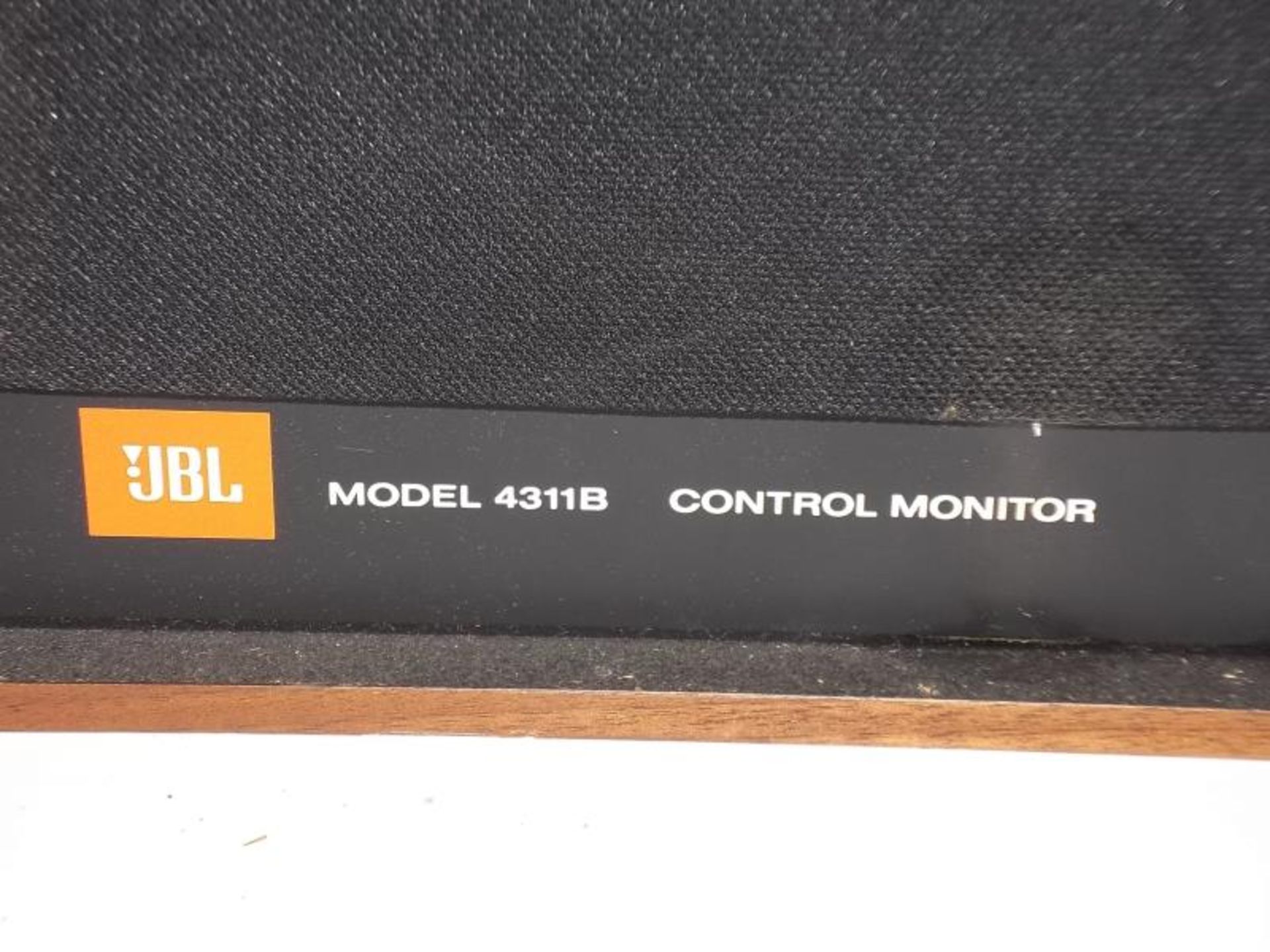 2 JBL Speaker Cabinets Only, Model 4311B, control monitor, no insides - Image 2 of 3