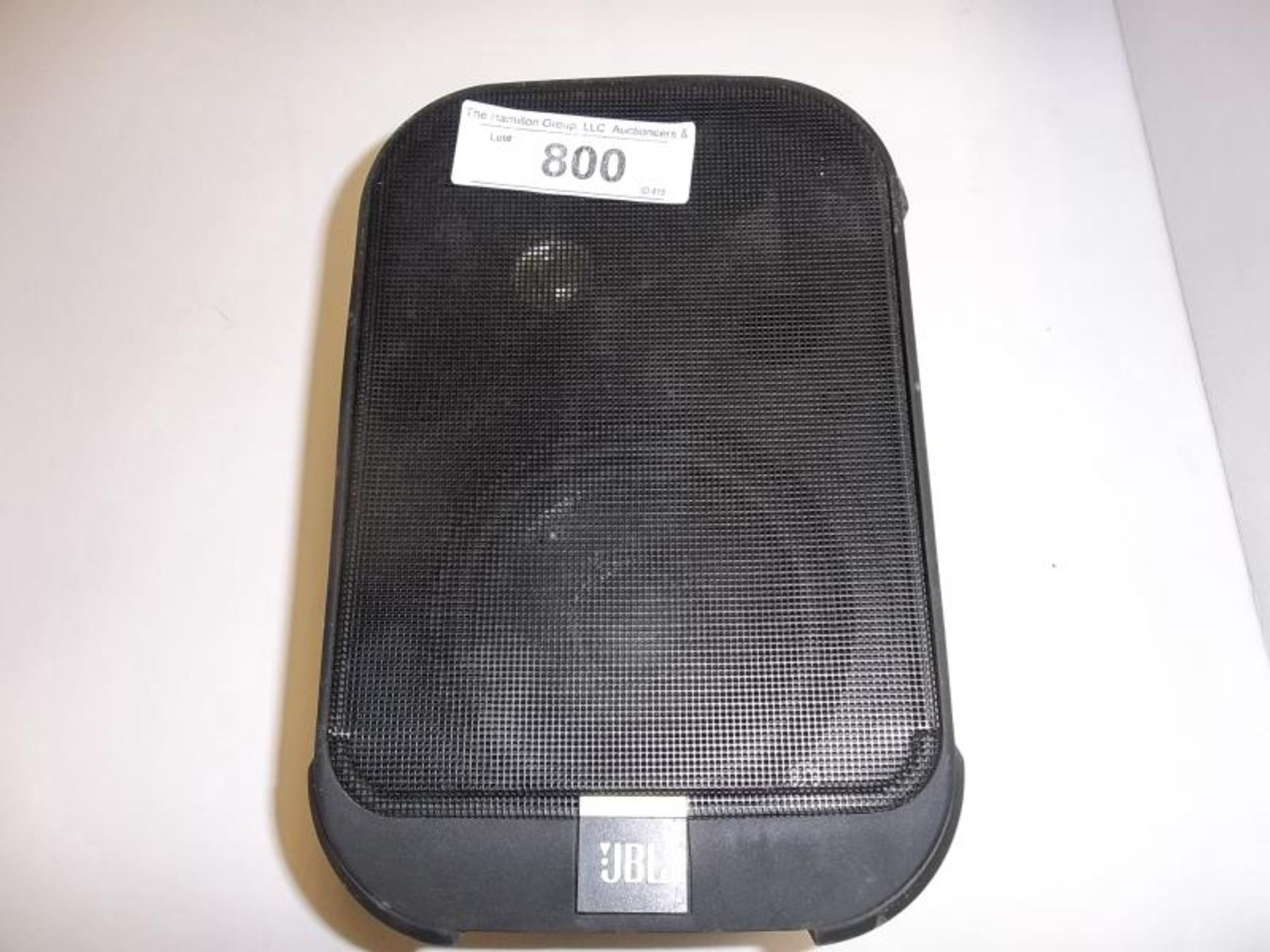 2 JBL speakers in black cases, Control LA, 071220383, 5.5" x 5.5" x 9" h - Image 3 of 6