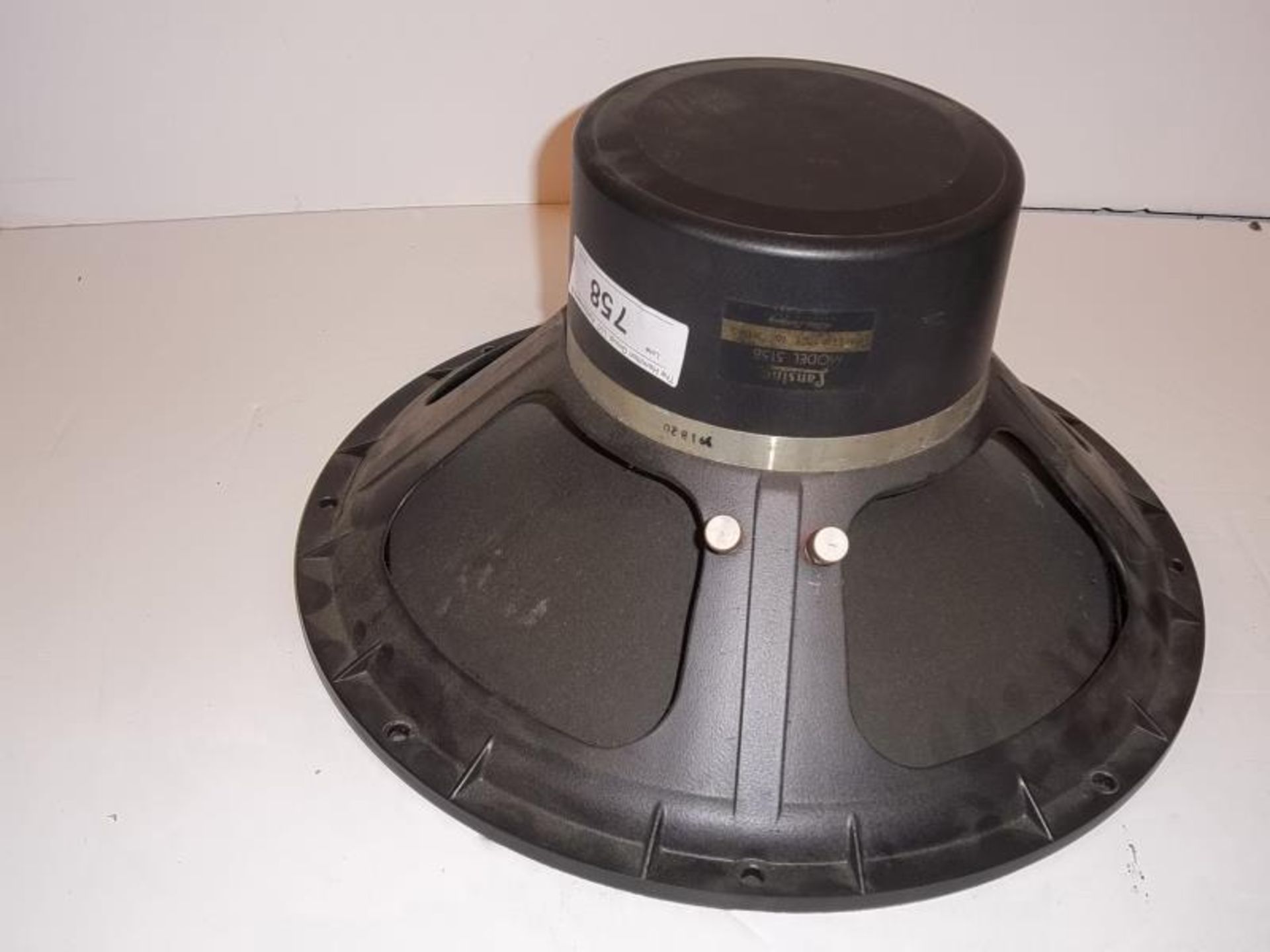 2 Altec Lansing , Annaheim, CA, model 515B loud speakers, 15", 16" ohms, one cone damaged, both - Image 4 of 9