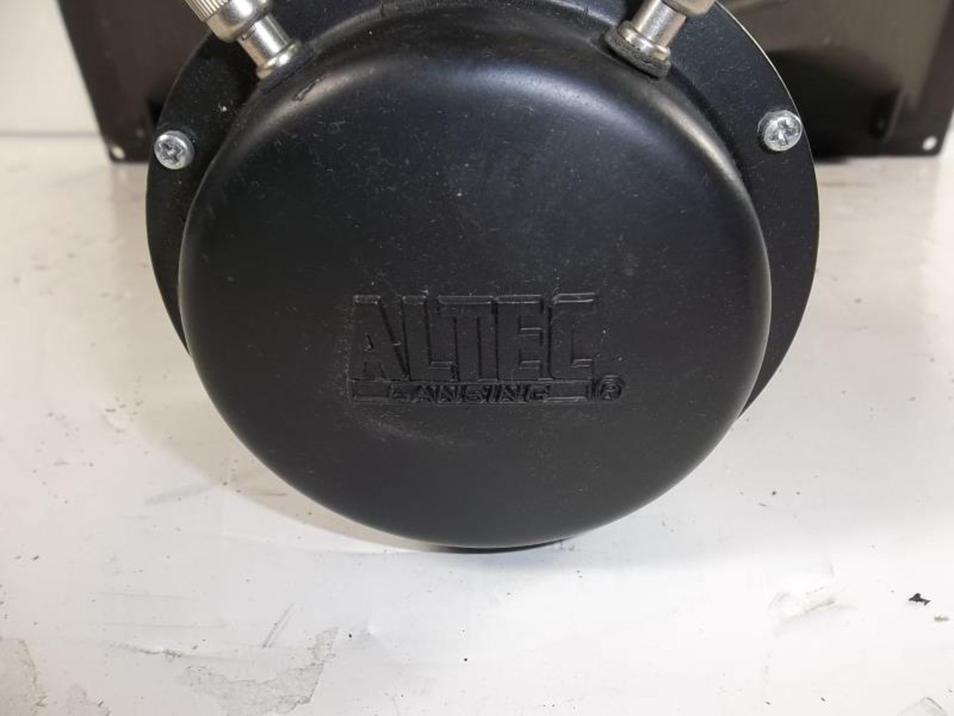 2 Altec theatre horns, black, driver is 808-A, horn is 26" x 10.5" - Image 7 of 7