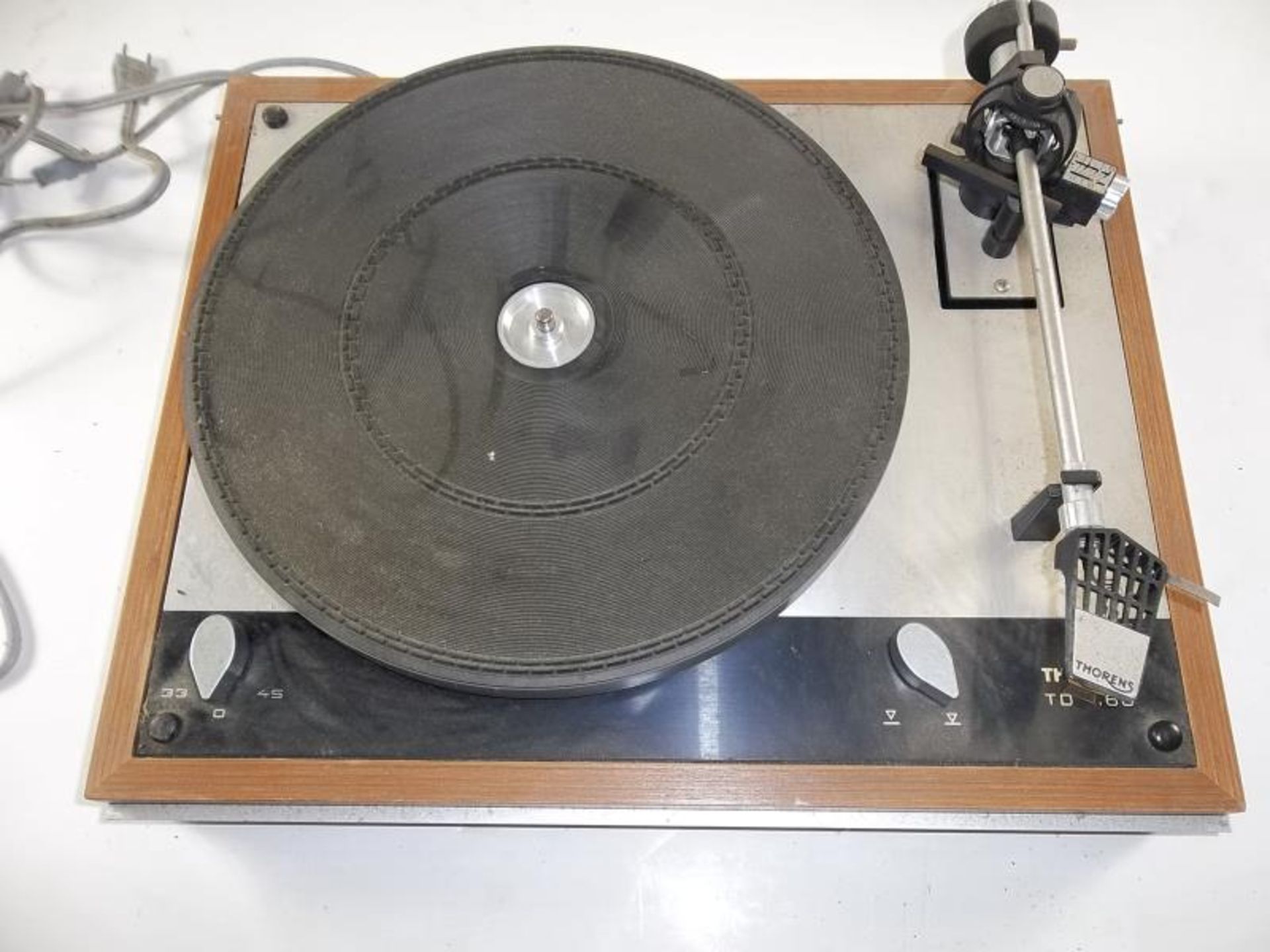 Thorens TD-160 turntable with a Thorens arm, #095462, 33, 45