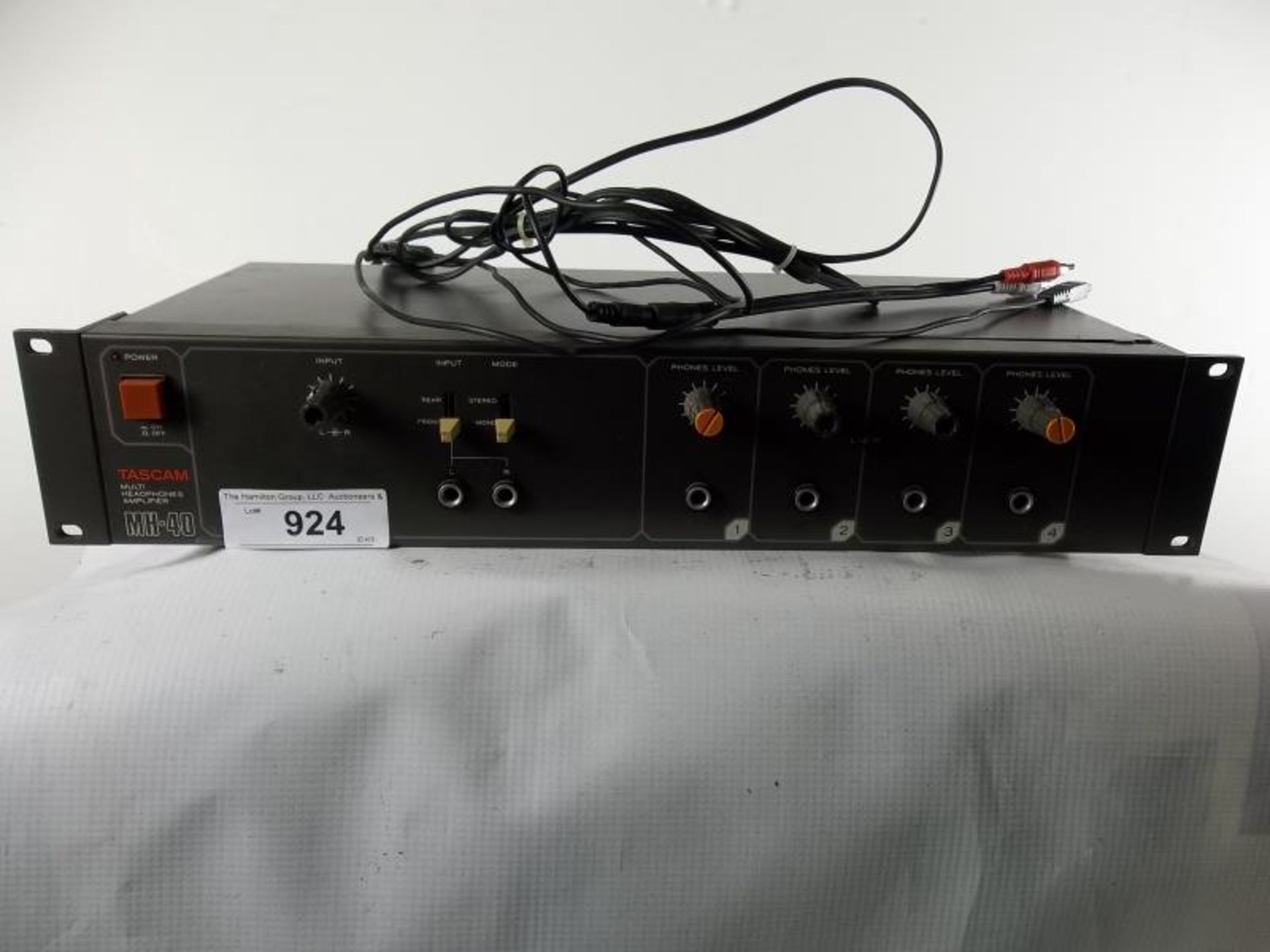 Tascam MH-40 Multi Headphone Amp, s#90032, rack mountable, tested - powers up