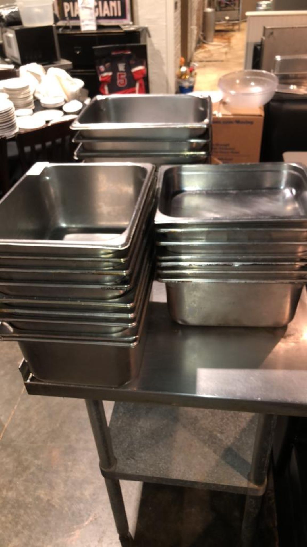 (25) 1/2 size hotel pans - Image 2 of 2