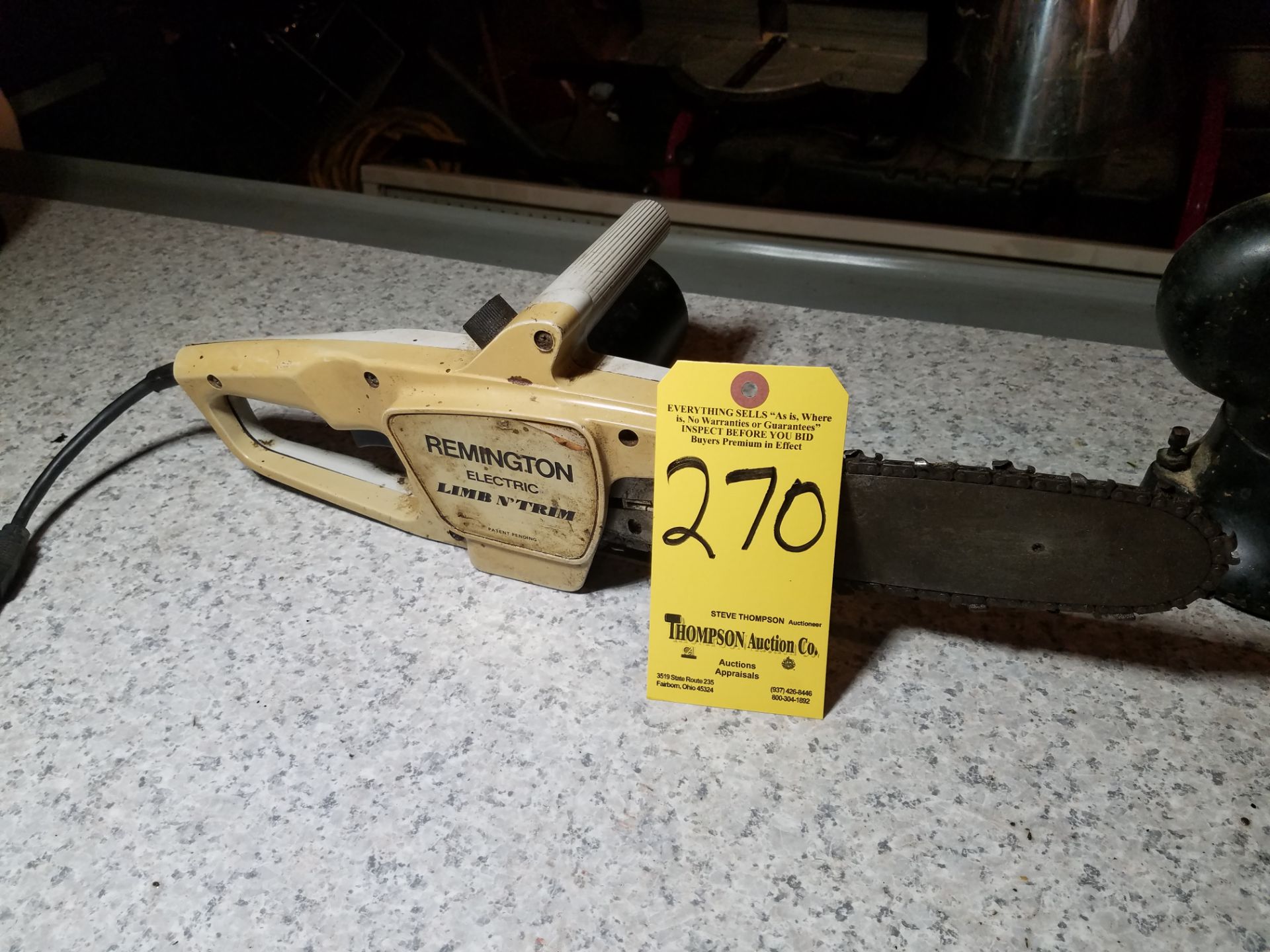 Remington Electric Chain Saw