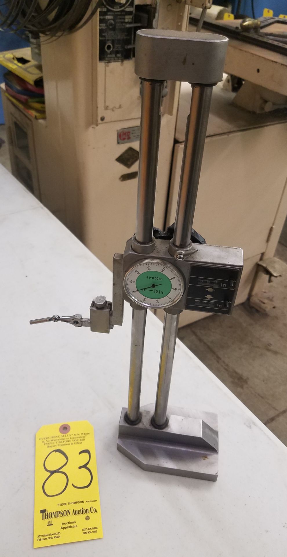 12 Inch Dial Height Gage