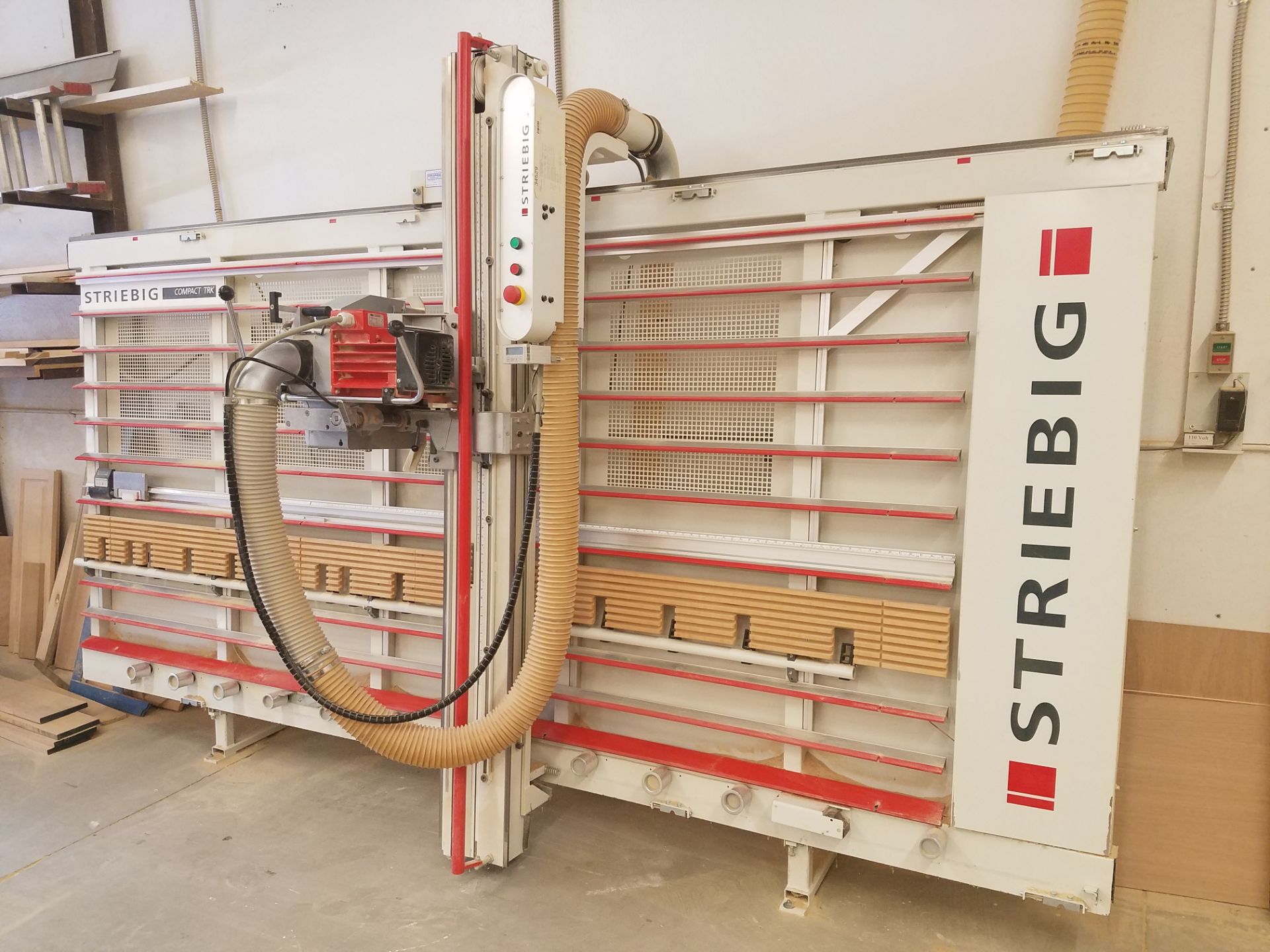 Striebig Model Compact TRK, Type 4164C Heavy Duty Vertical Panel Saw, 134” L/R, 62” Vertical, - Image 2 of 8