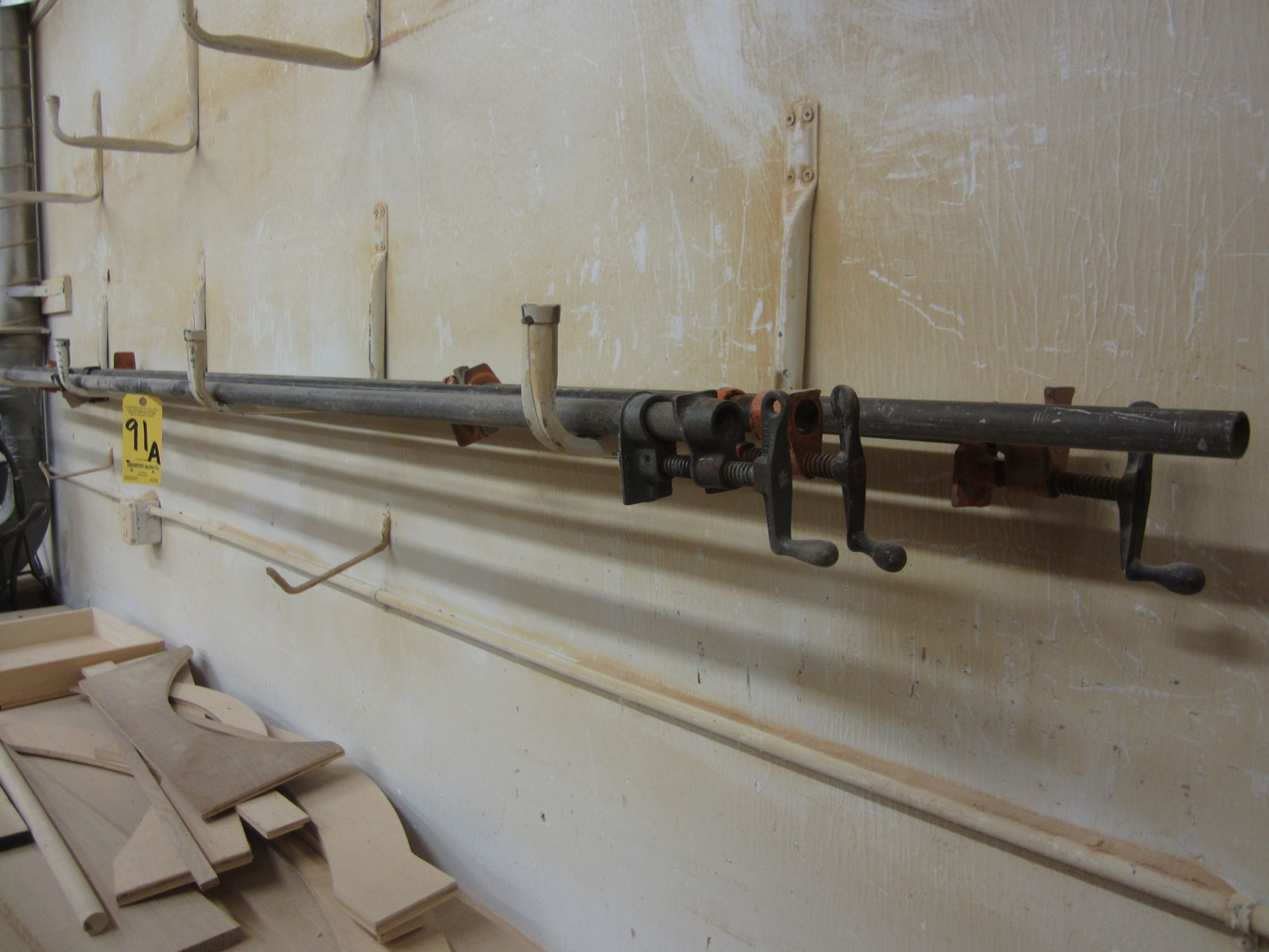 (4) Bar Clamps, 10 Ft. Long