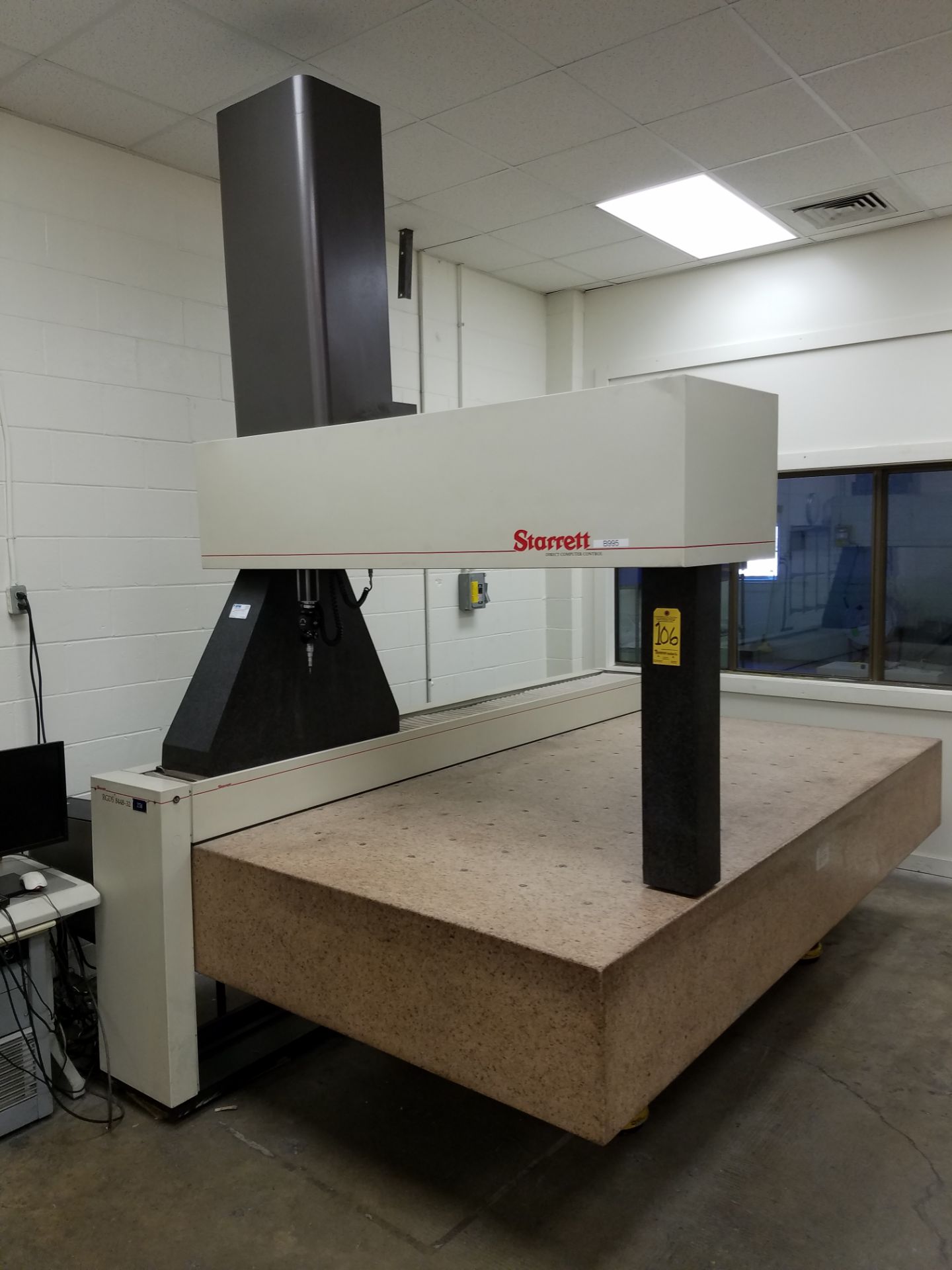 Starrett Model RGDS-8448-32 DCC Coordinate Measuring Machine, s/n SD-1311, 84 In. X 48 In. X 32