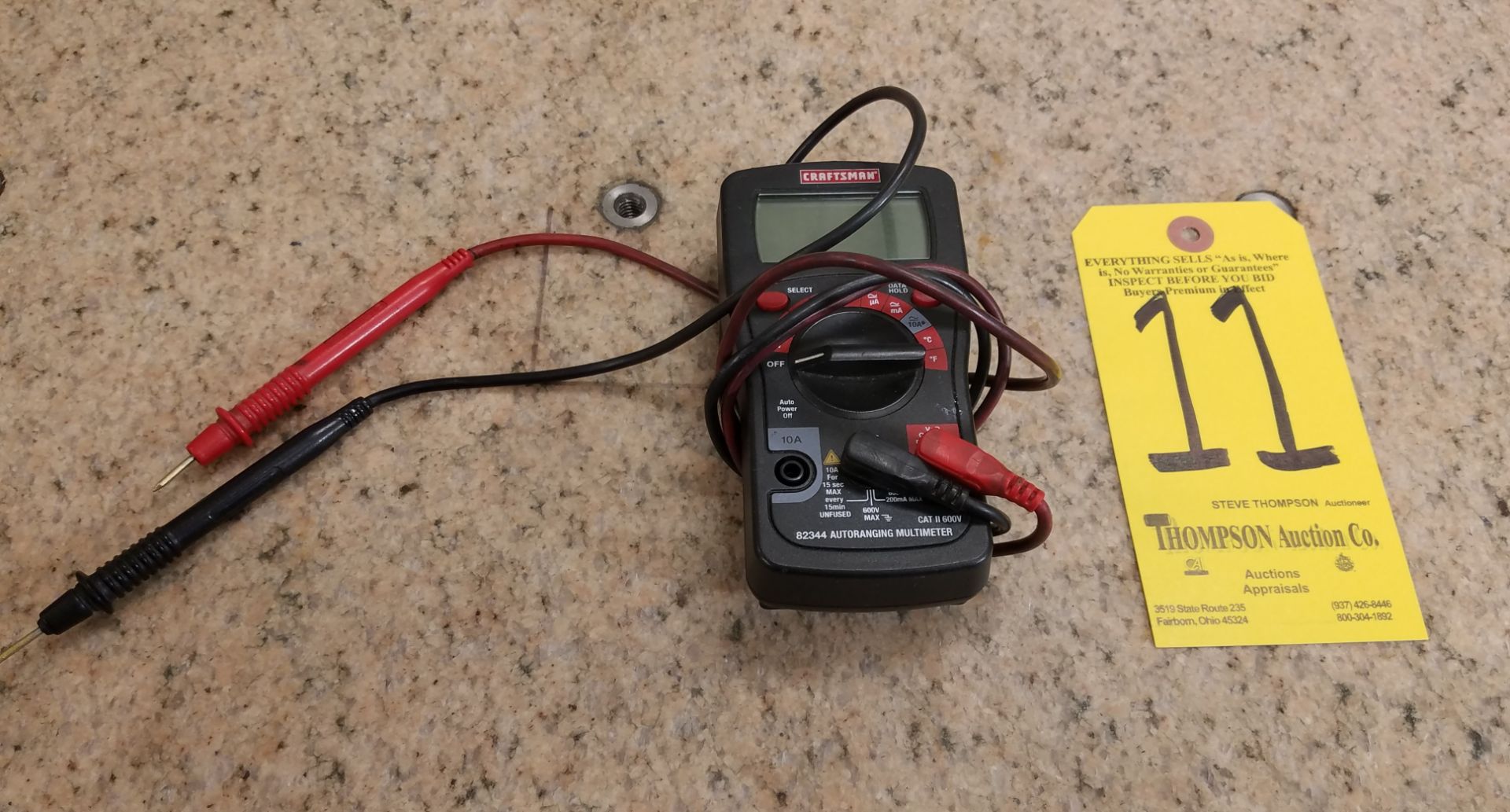 Craftsman Auto Ranging Multimeter