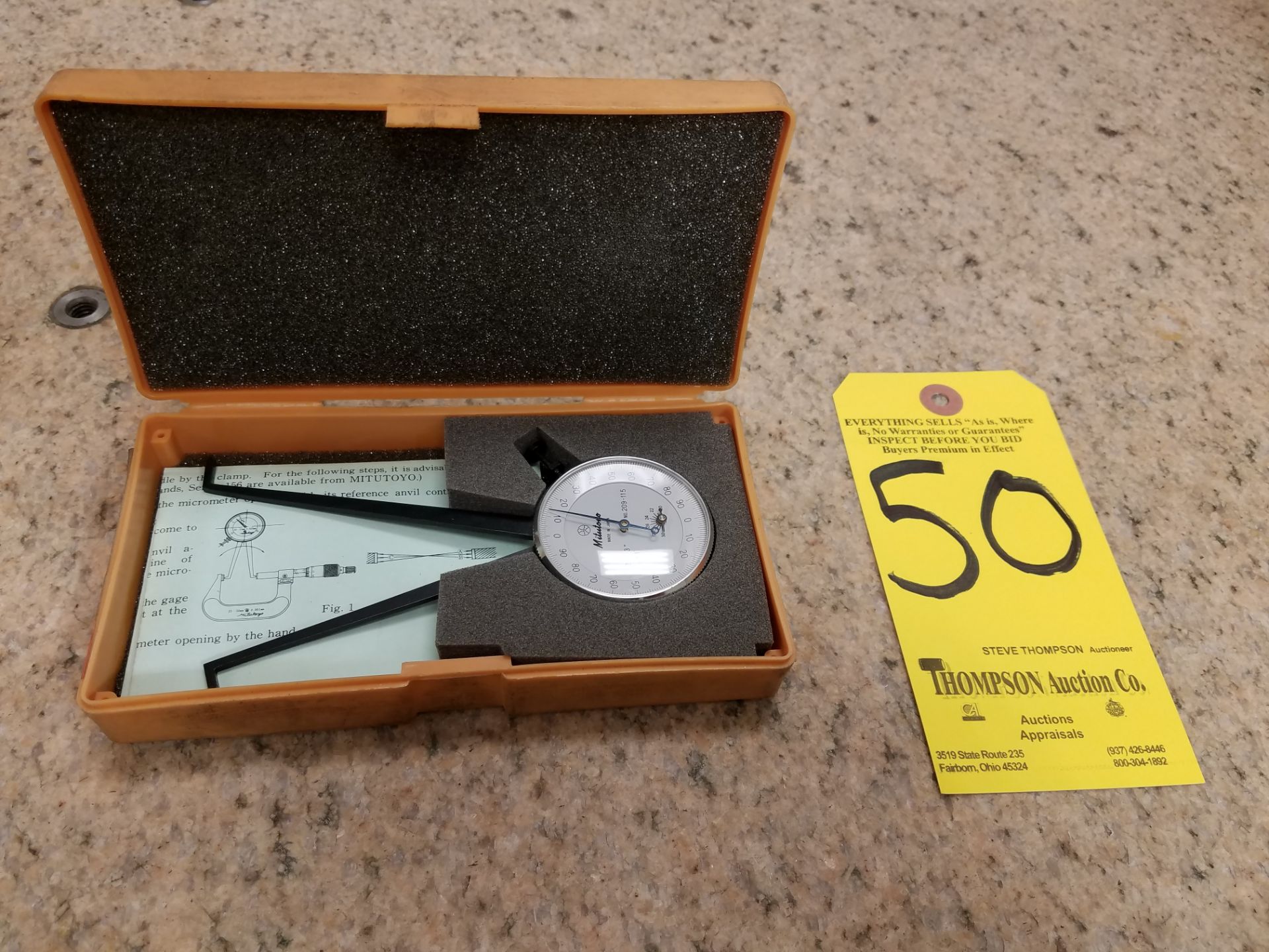 Mitutoyo Dial Caliper Internal Type Gage