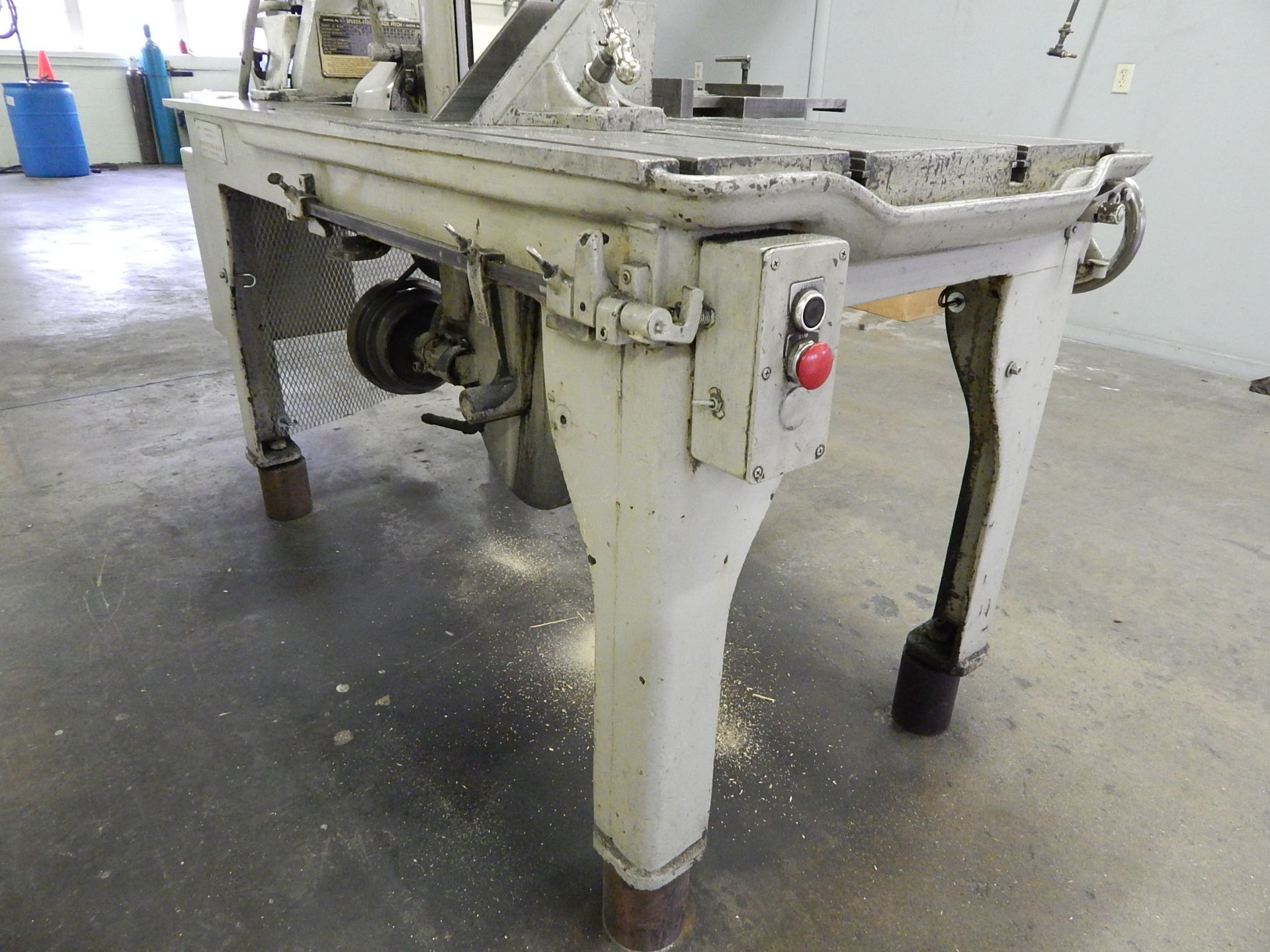 Marvel Model 8/M8 Tilt Frame Vertical Band Saw, s/n 88360, Loading Fee $100.00 - Image 3 of 12