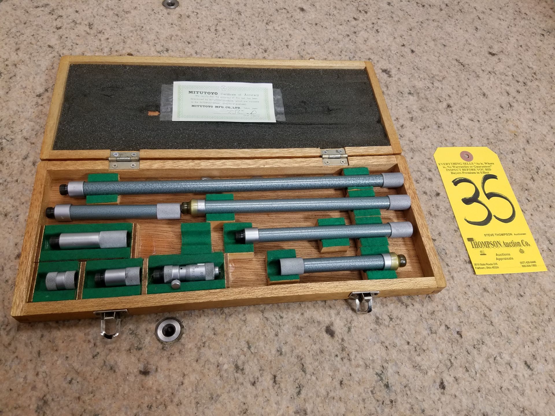 Mitutoyo 137-114 Tubular Vernier Inside Micrometer