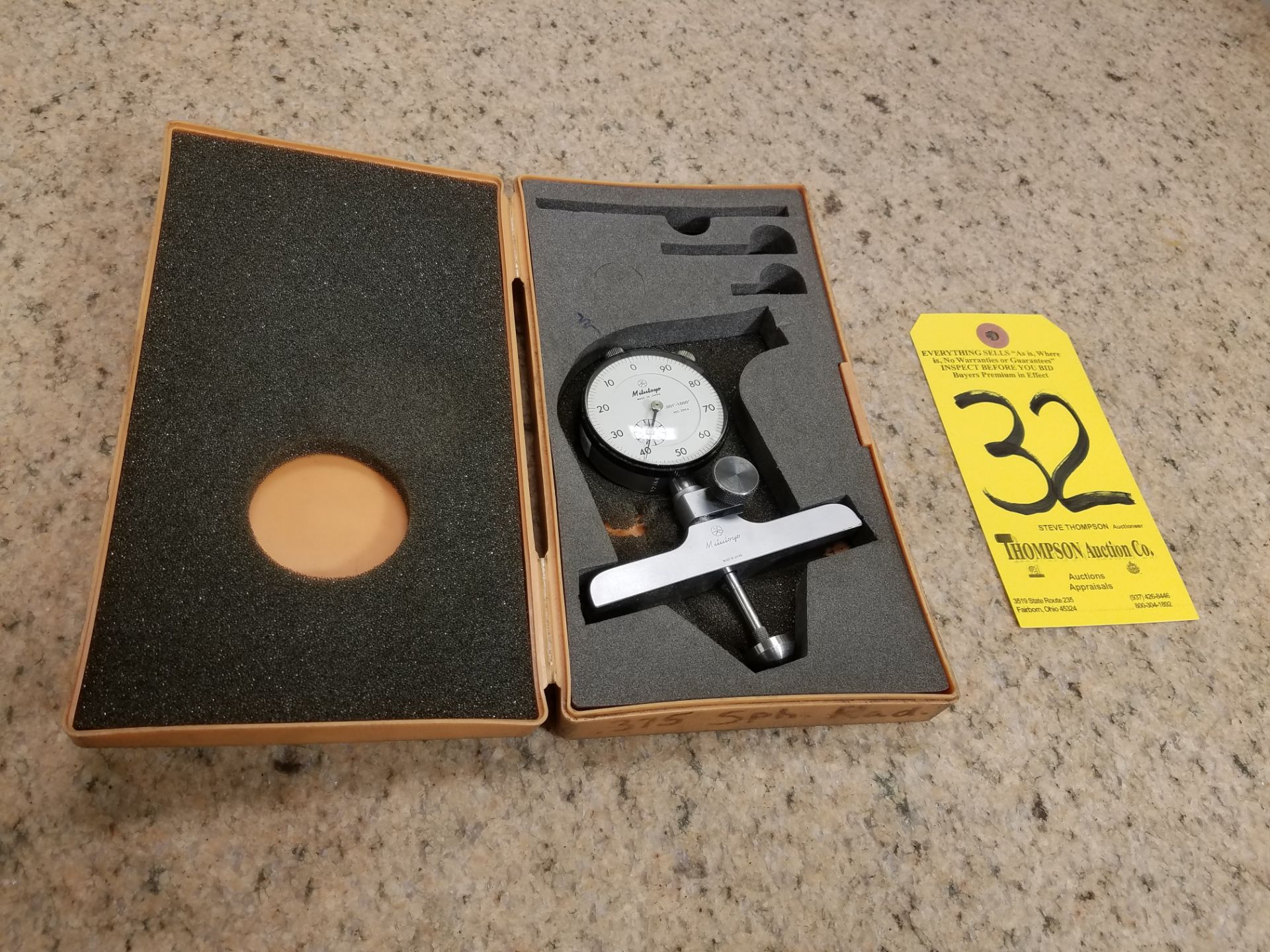 Mitutoyo Spherical Radius Gage, .375 Inch