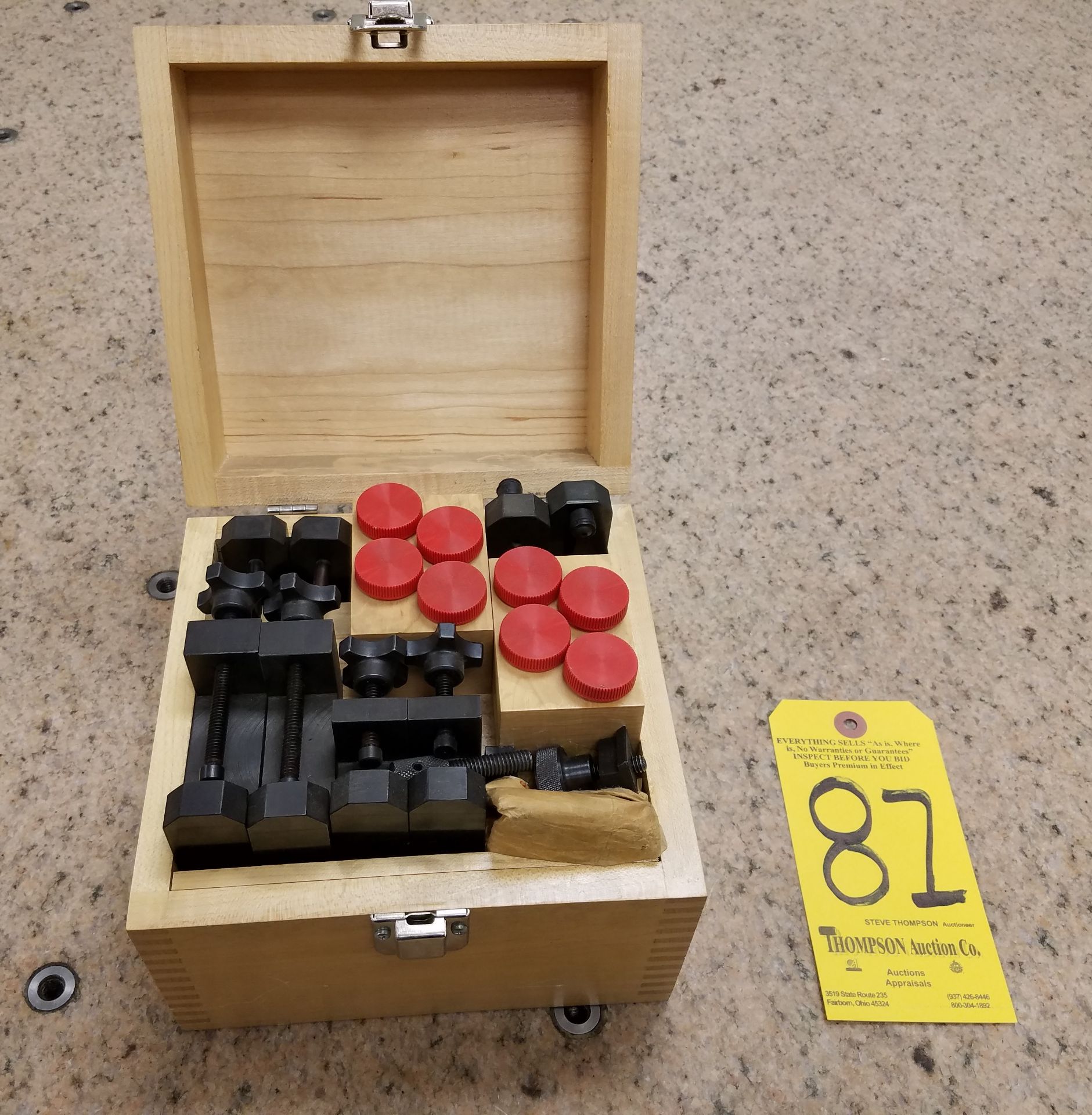 Precision Clamp Set, with Case