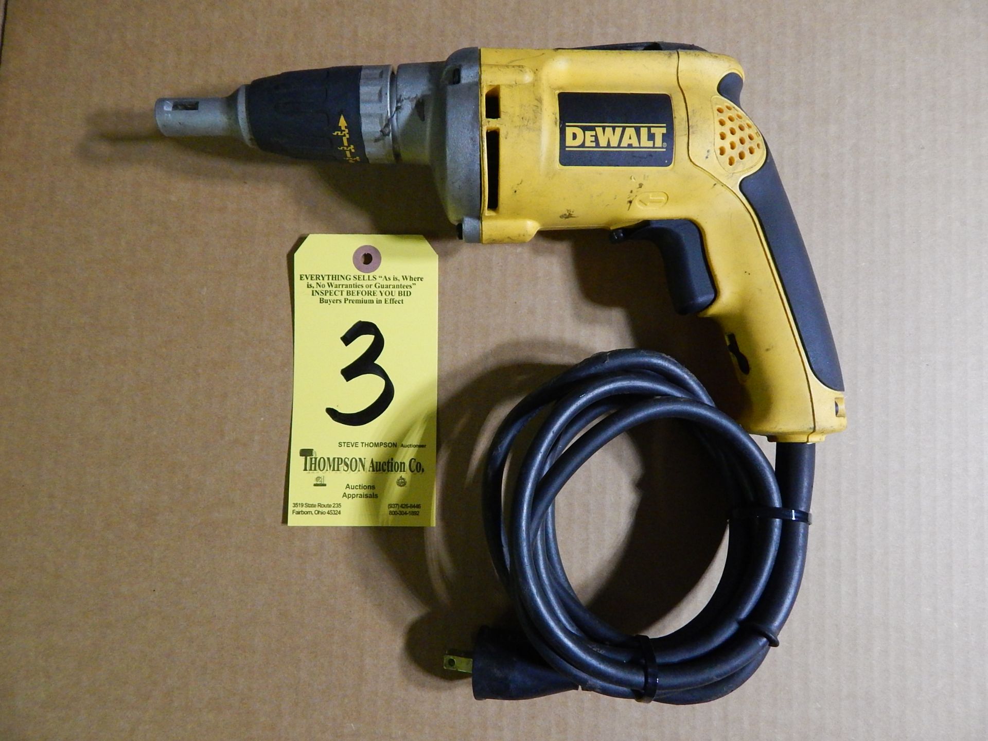 Dewalt DW272 VSR Electric Drywall Screwdriver