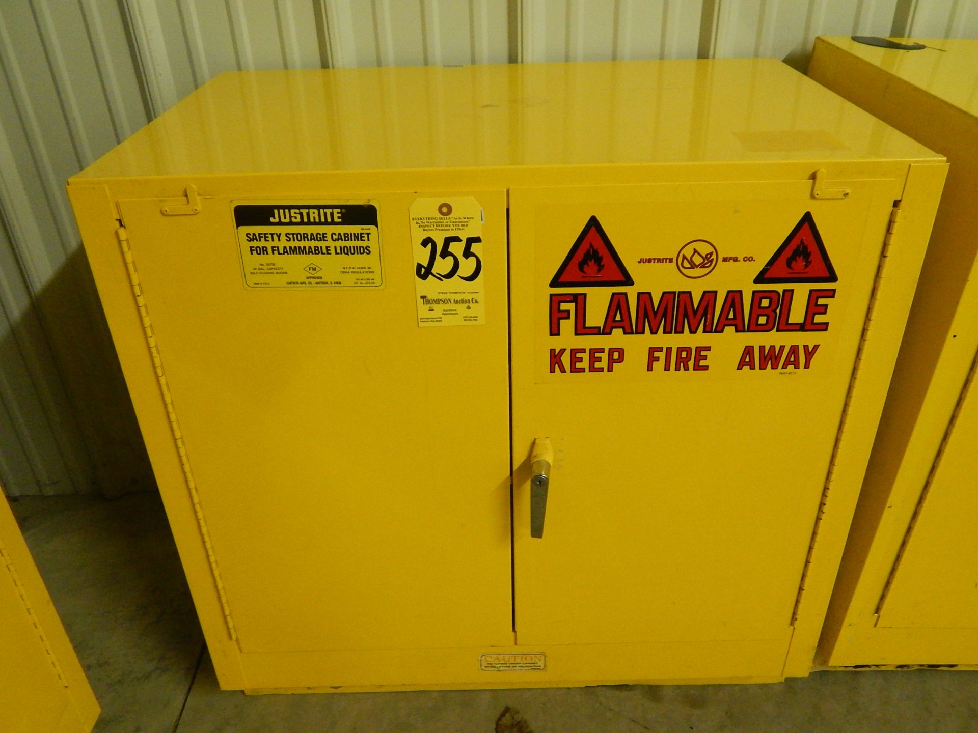 Justrite Model 25732 Flammable Liquid Storage Cabinet