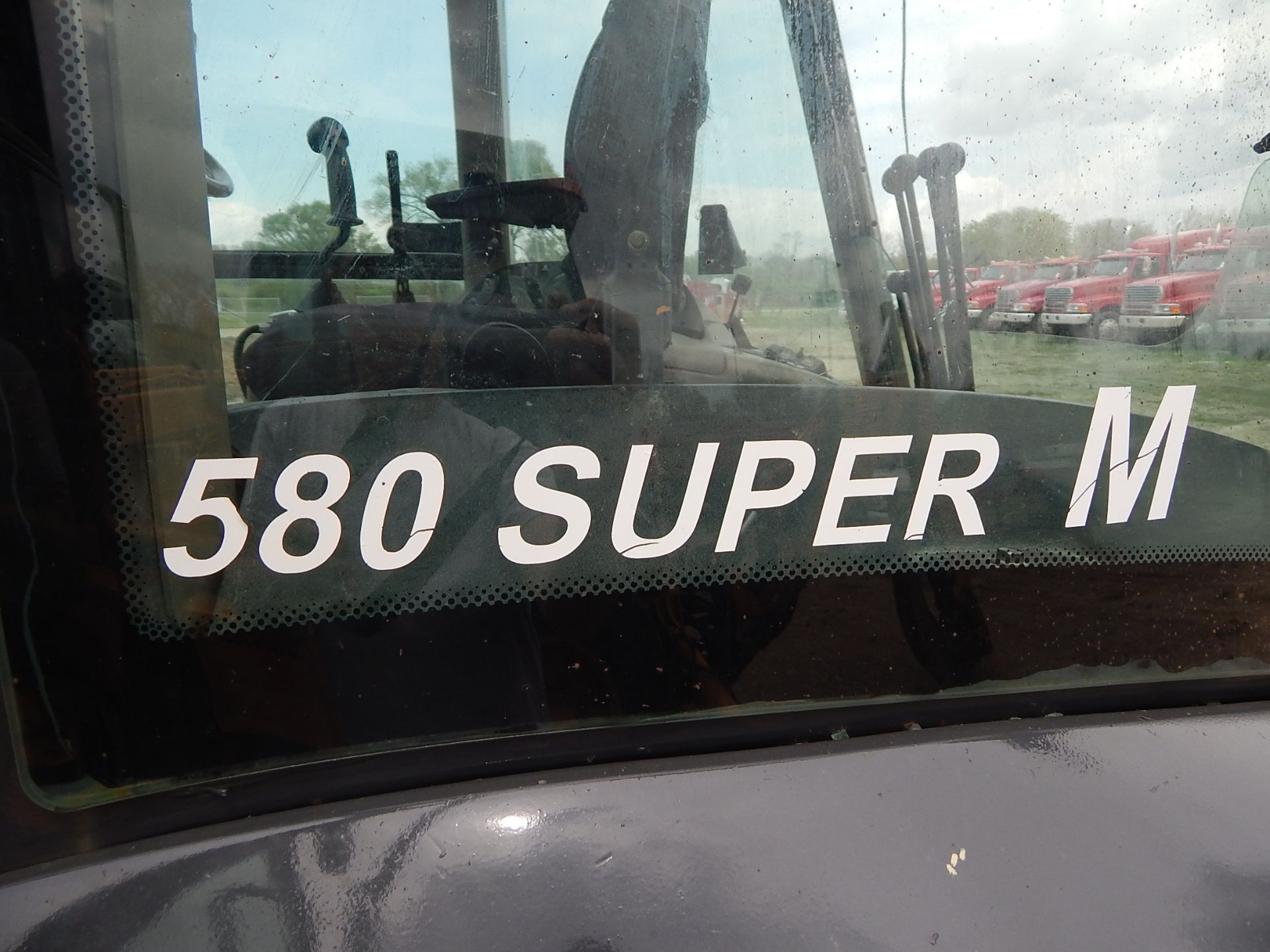 2006 Case Model 580 Super M Series 2 Backhoe, SN N6C411455, Enclosed Cab (Right SIde Door) Window - Image 24 of 36