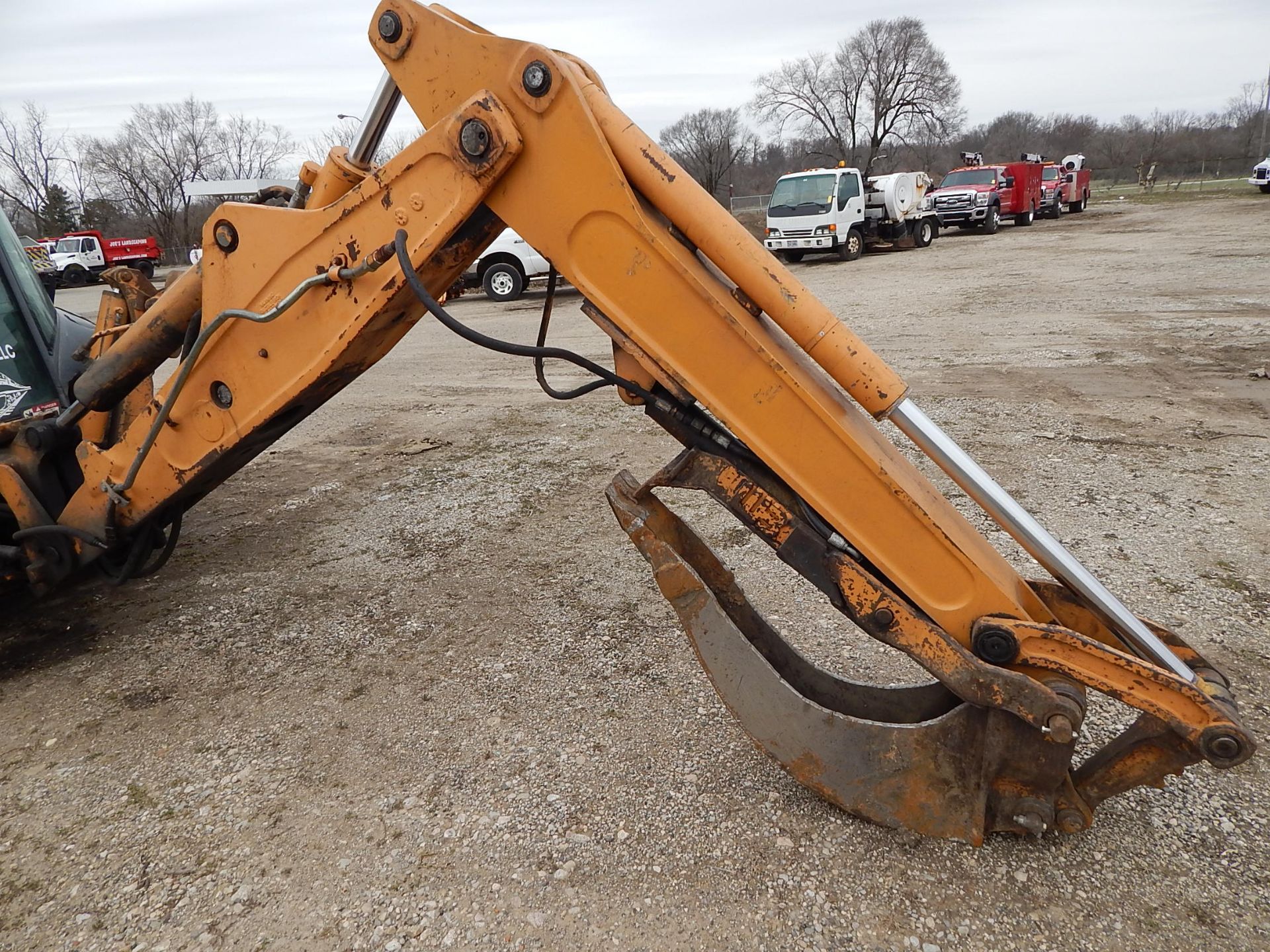 2000 Case Model 580 Super L Series 2 Backhoe SN JJG0272669, Enclosed Cab, 4WD, 7' Smooth Loader - Image 5 of 20