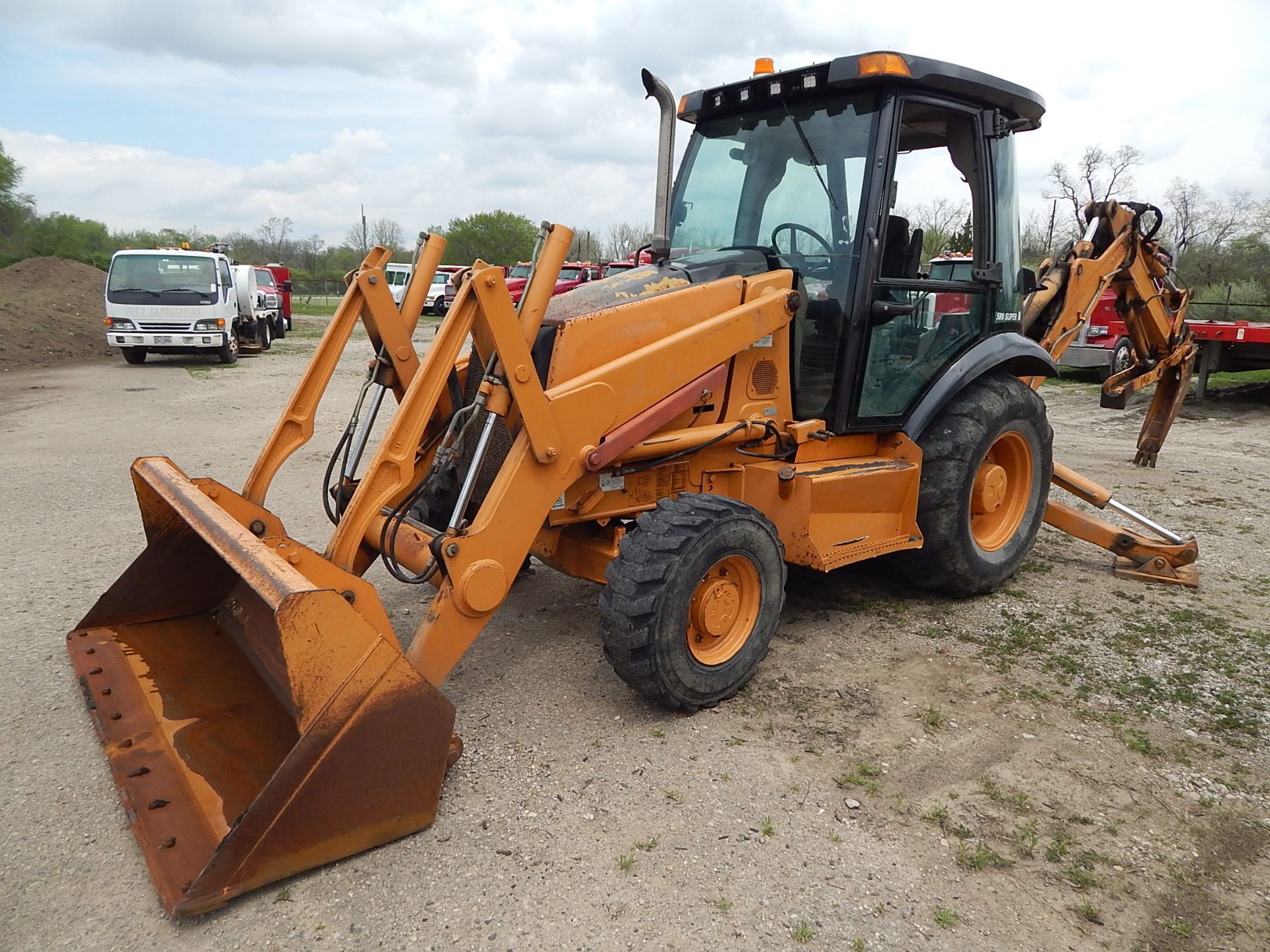 2006 Case Model 580 Super M Series 2 Backhoe, SN N6C411455, Enclosed Cab (Right SIde Door) Window