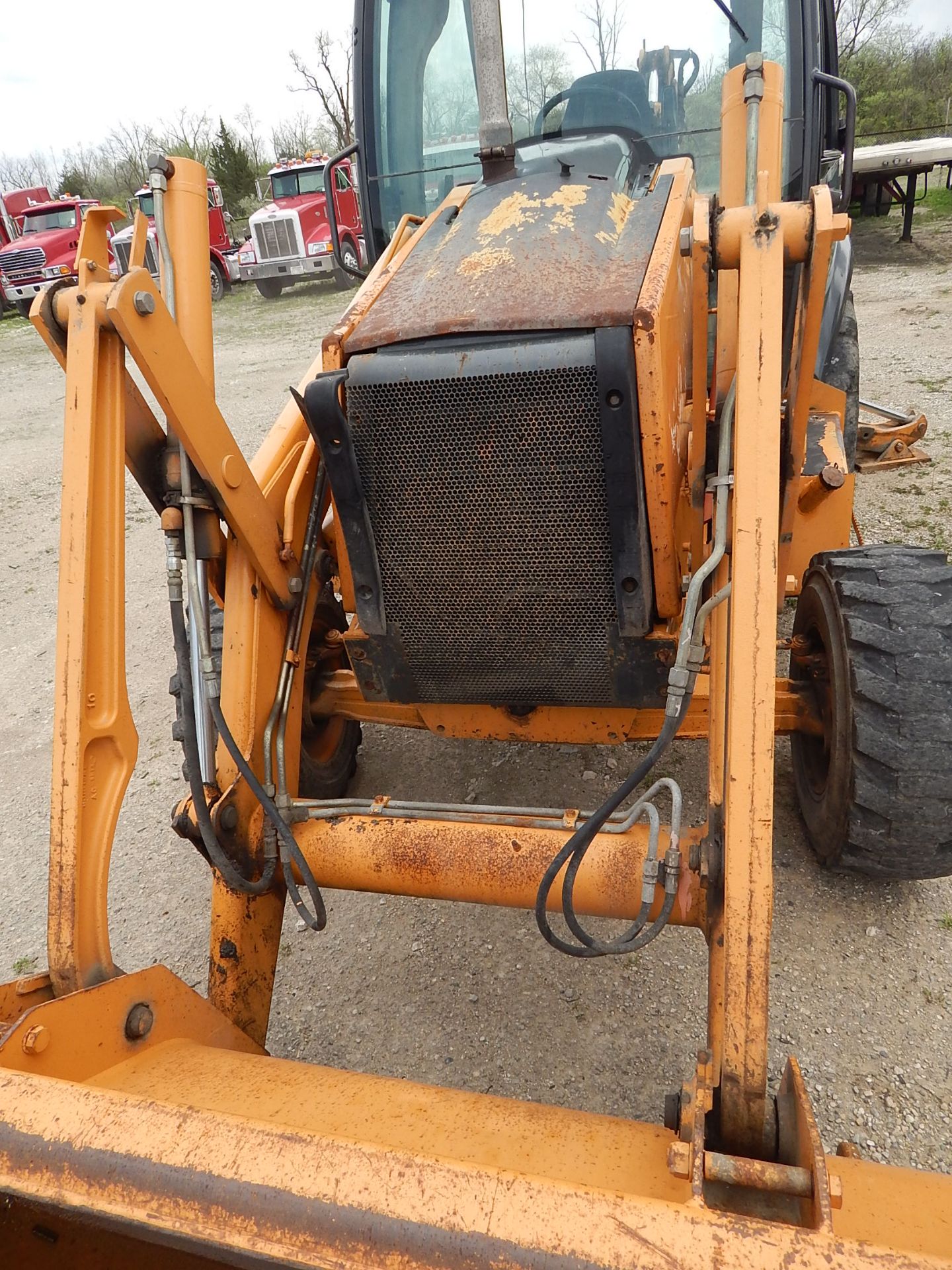 2006 Case Model 580 Super M Series 2 Backhoe, SN N6C411455, Enclosed Cab (Right SIde Door) Window - Image 15 of 36