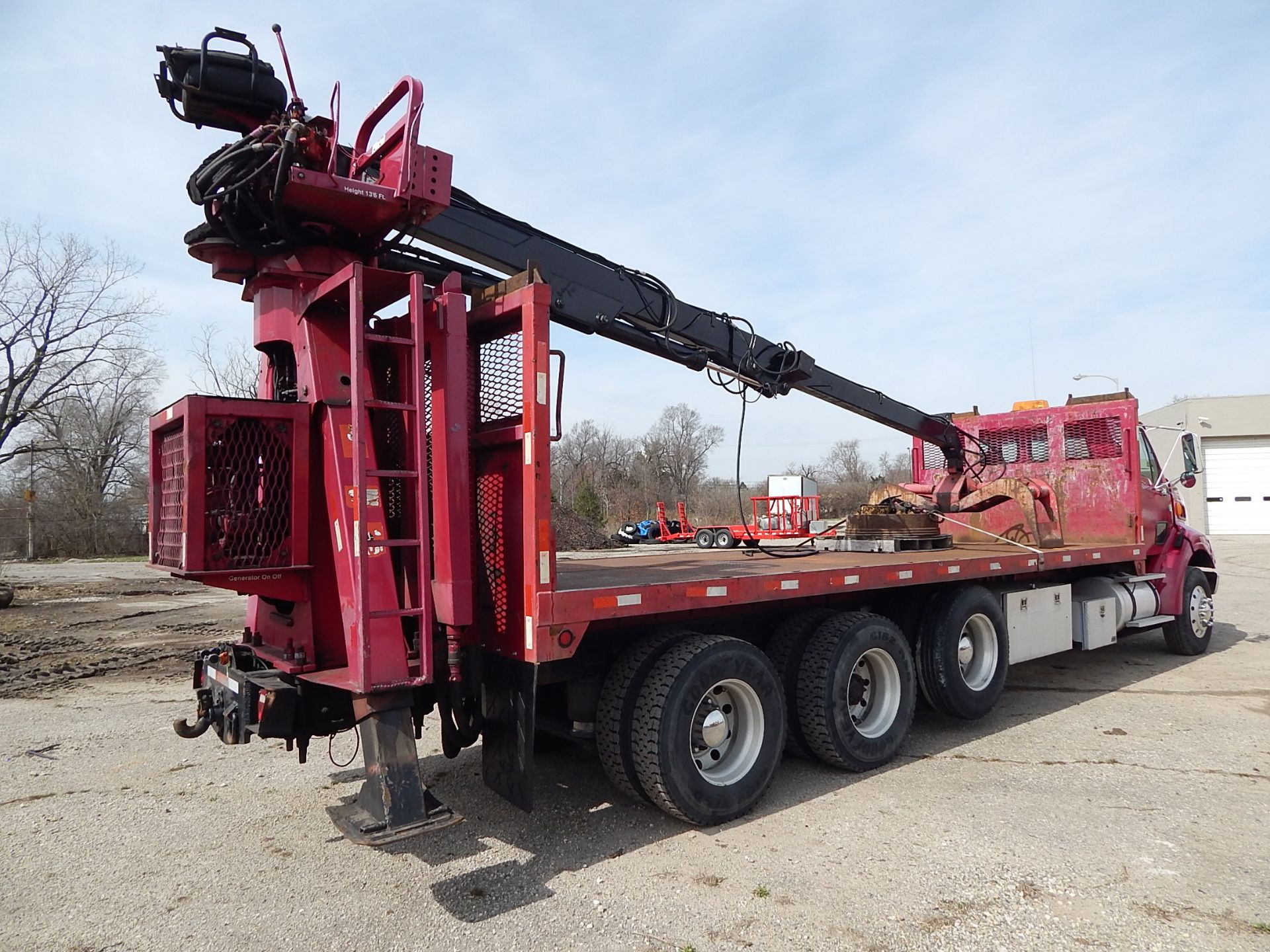 2002 Sterling LT9500 Series Tri-Axle Grapple Truck, VIN: 2FZHAZAS52AK10608, Caterpillar Model C12 - Image 6 of 56