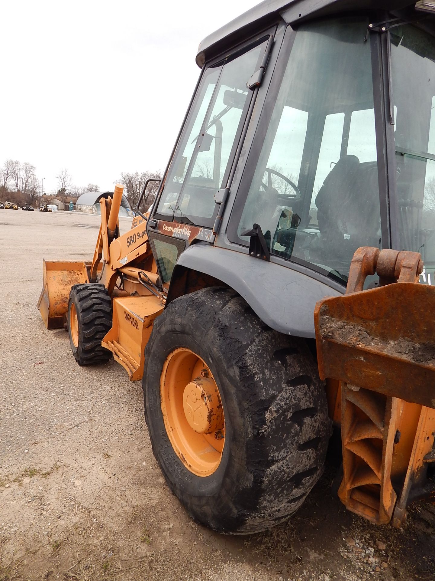 2000 Case Model 580 Super L Series 2 Backhoe SN JJG0272669, Enclosed Cab, 4WD, 7' Smooth Loader - Image 6 of 20