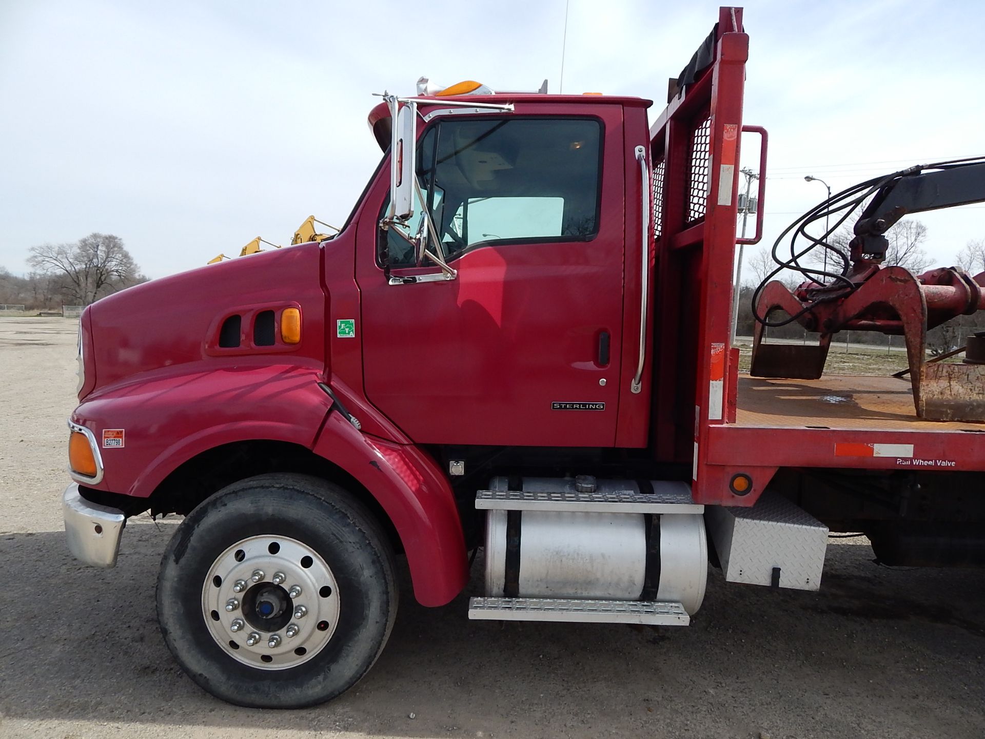 2002 Sterling LT9500 Series Tri-Axle Grapple Truck, VIN: 2FZHAZAS52AK10608, Caterpillar Model C12 - Image 10 of 56