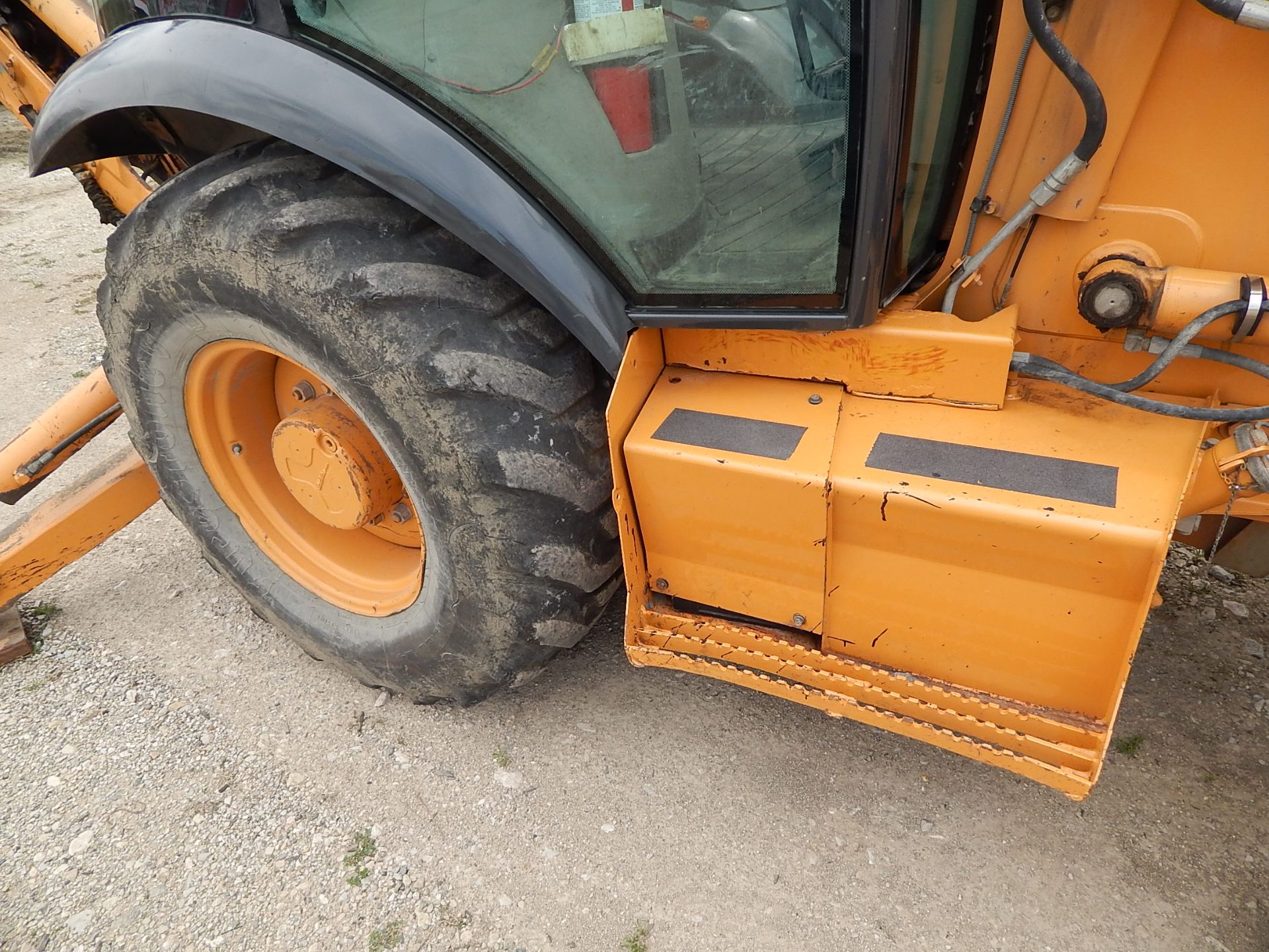 2006 Case Model 580 Super M Series 2 Backhoe, SN N6C411455, Enclosed Cab (Right SIde Door) Window - Image 18 of 36