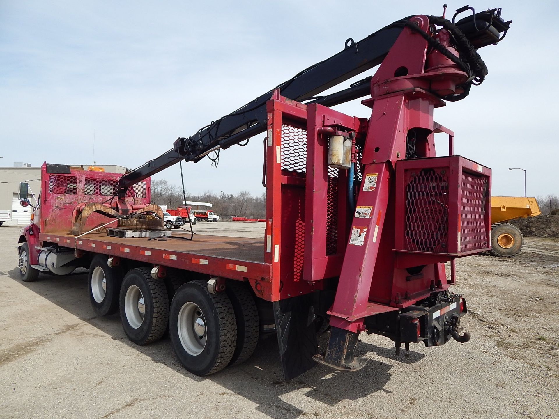 2002 Sterling LT9500 Series Tri-Axle Grapple Truck, VIN: 2FZHAZAS52AK10608, Caterpillar Model C12 - Image 8 of 56