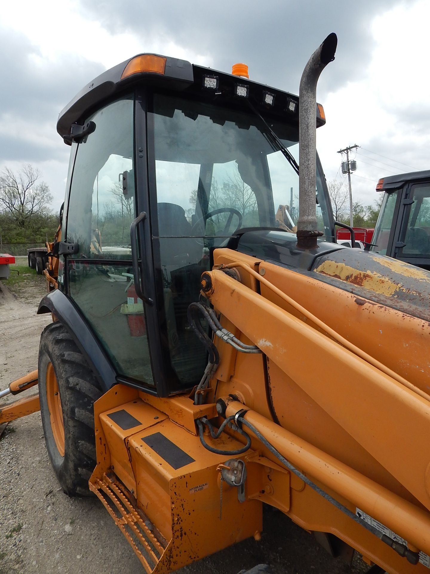 2006 Case Model 580 Super M Series 2 Backhoe, SN N6C411455, Enclosed Cab (Right SIde Door) Window - Image 17 of 36