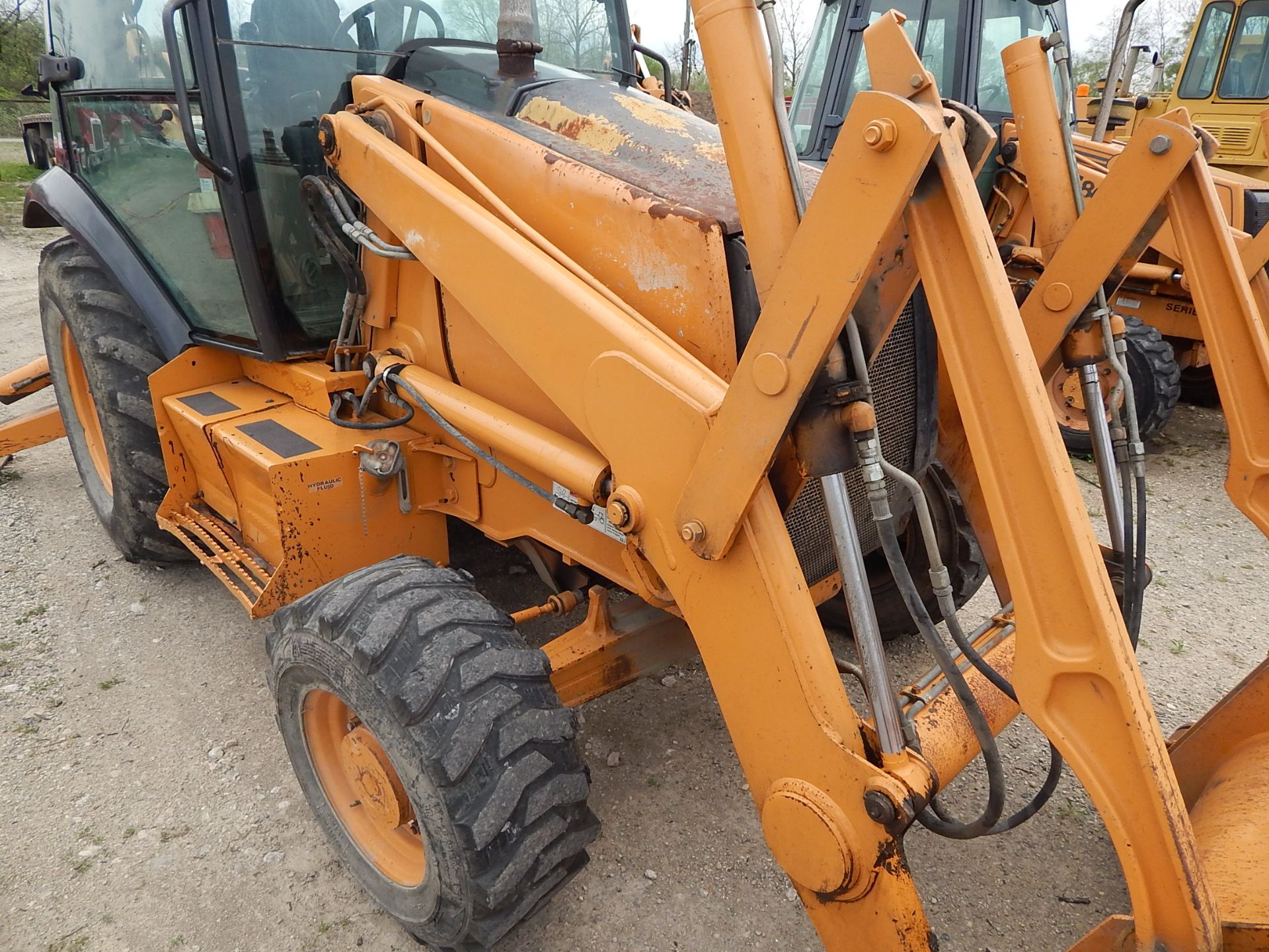 2006 Case Model 580 Super M Series 2 Backhoe, SN N6C411455, Enclosed Cab (Right SIde Door) Window - Image 16 of 36