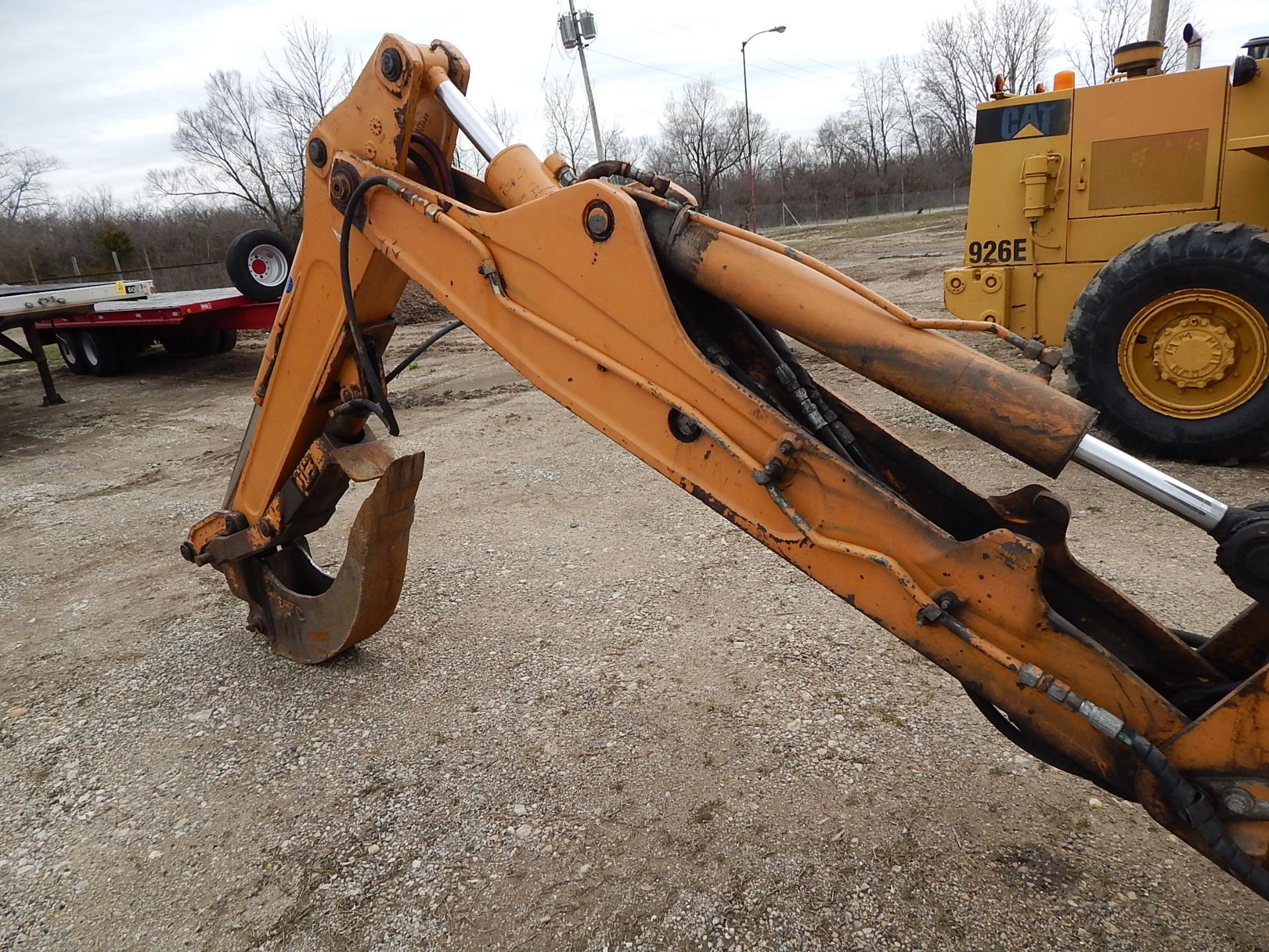 2000 Case Model 580 Super L Series 2 Backhoe SN JJG0272669, Enclosed Cab, 4WD, 7' Smooth Loader - Image 4 of 20