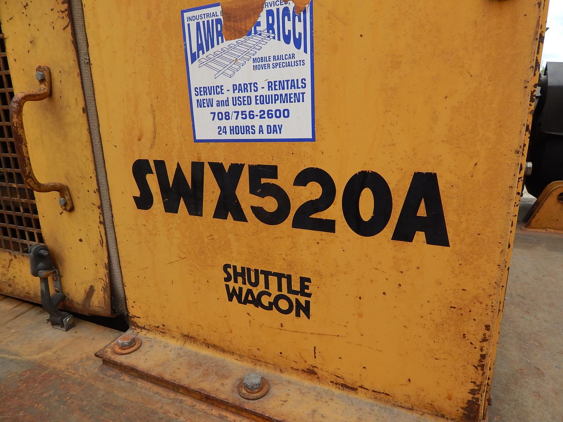 Shuttlewagon Series 500 Railcar Mover, Model SWX520A, 32,000 lb. Draw Bar Pull, 215 HP, 4-Speed - Image 16 of 27