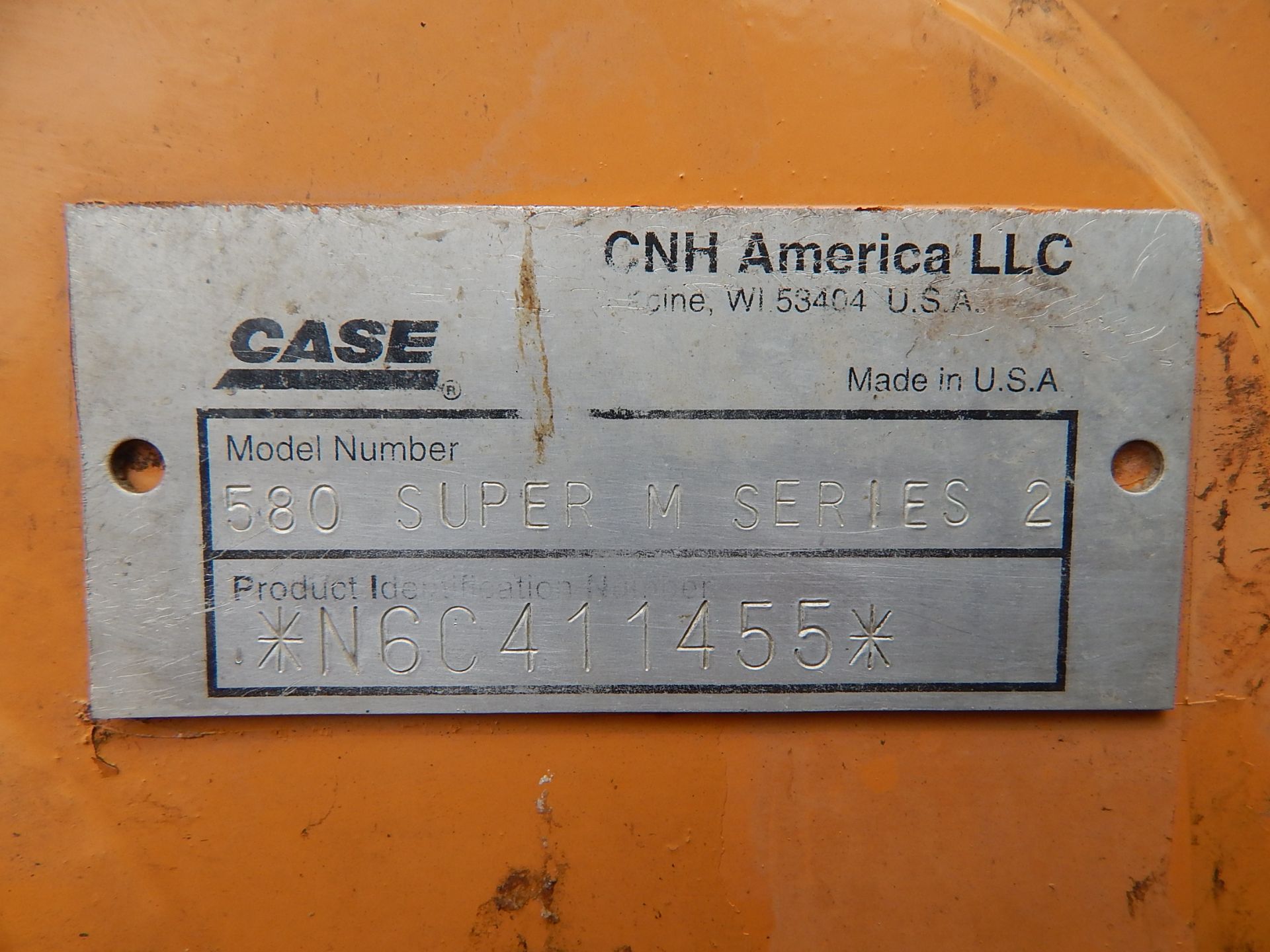 2006 Case Model 580 Super M Series 2 Backhoe, SN N6C411455, Enclosed Cab (Right SIde Door) Window - Image 36 of 36