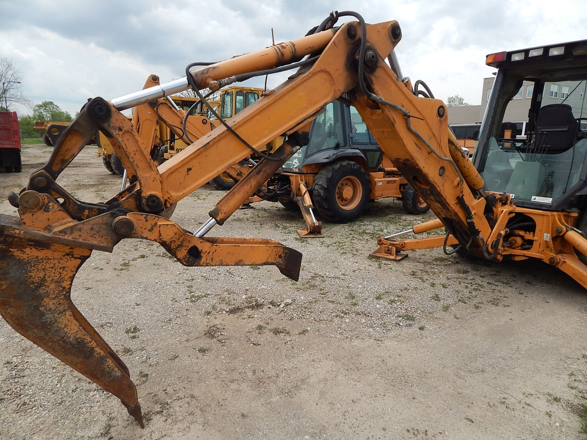 2006 Case Model 580 Super M Series 2 Backhoe, SN N6C411455, Enclosed Cab (Right SIde Door) Window - Image 5 of 36