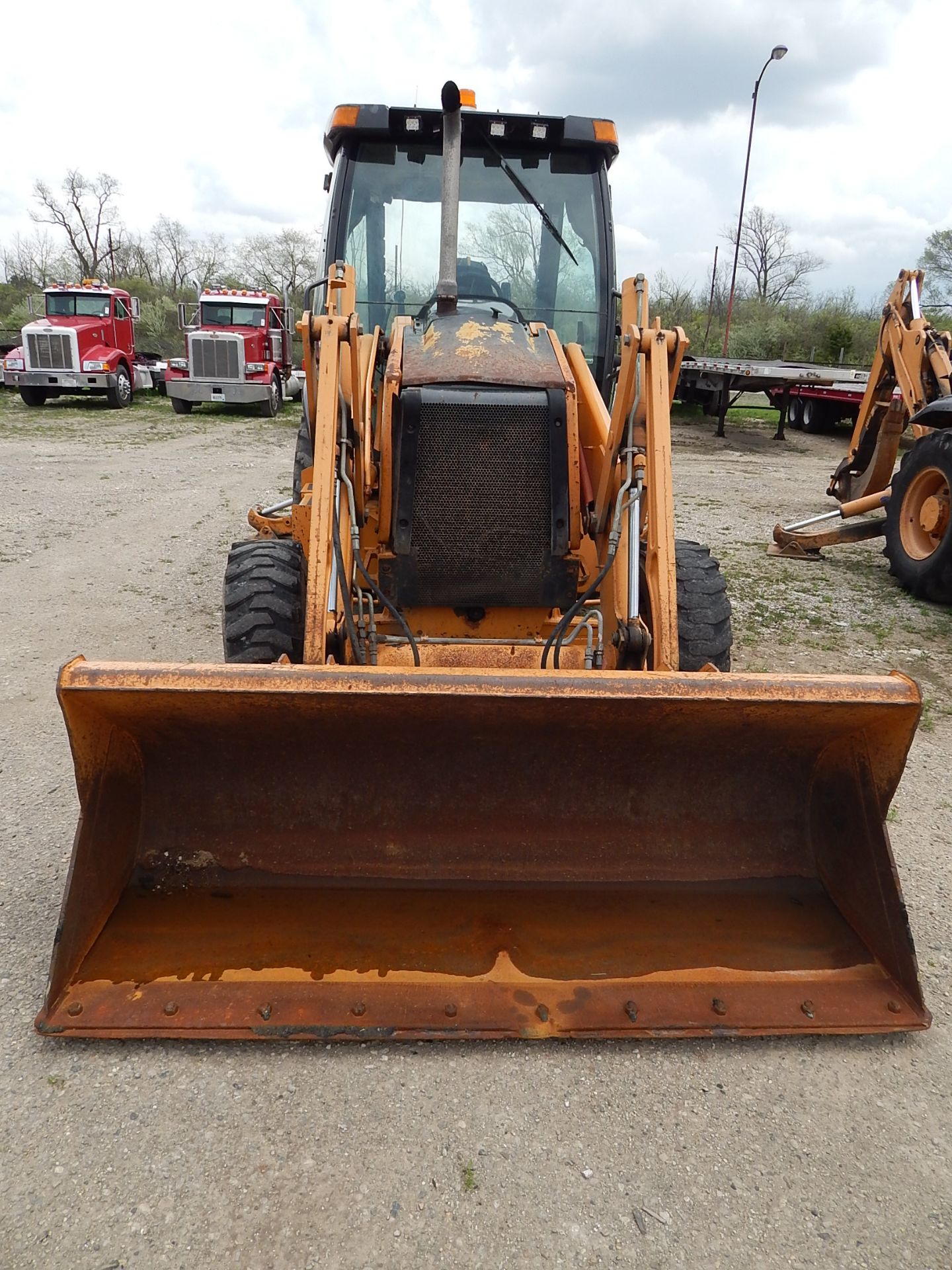 2006 Case Model 580 Super M Series 2 Backhoe, SN N6C411455, Enclosed Cab (Right SIde Door) Window - Image 2 of 36