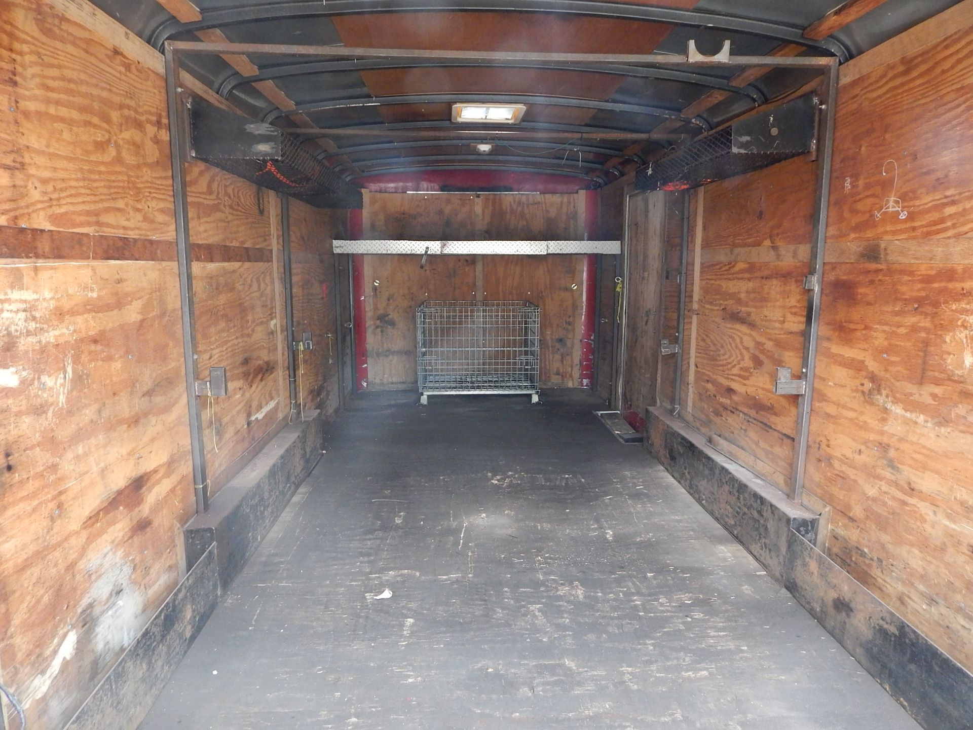 2001 Continental Tandem Axle Enclosed Cargo Trailer, VIN 4X4TSEV28IN018419, Double Doors in the - Image 13 of 21