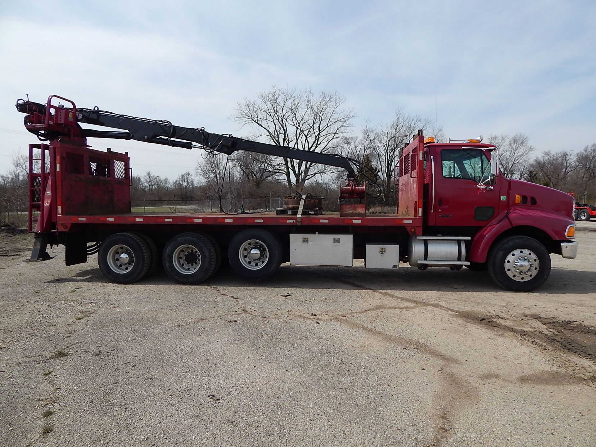 2002 Sterling LT9500 Series Tri-Axle Grapple Truck, VIN: 2FZHAZAS52AK10608, Caterpillar Model C12 - Image 5 of 56