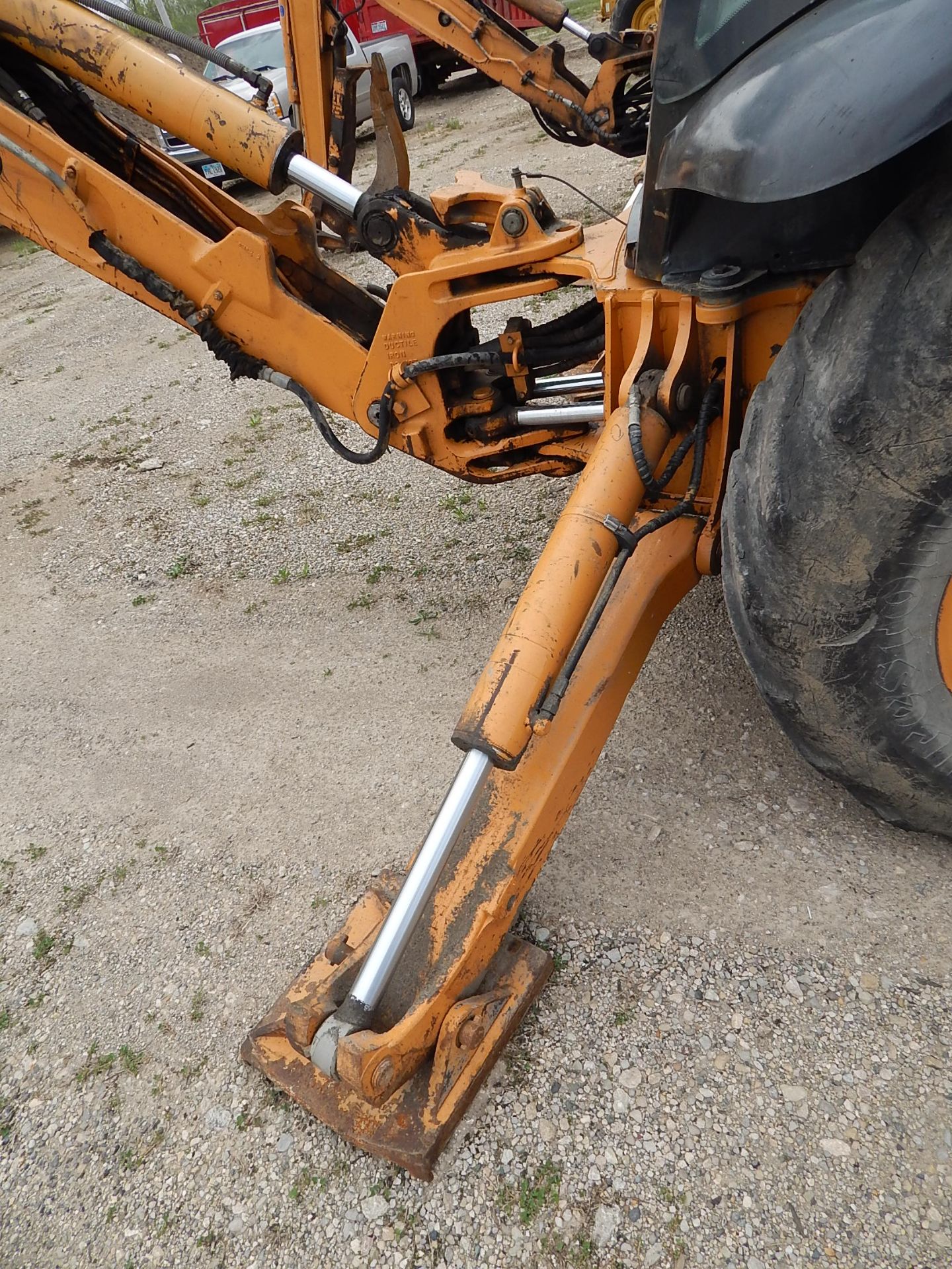 2006 Case Model 580 Super M Series 2 Backhoe, SN N6C411455, Enclosed Cab (Right SIde Door) Window - Image 19 of 36