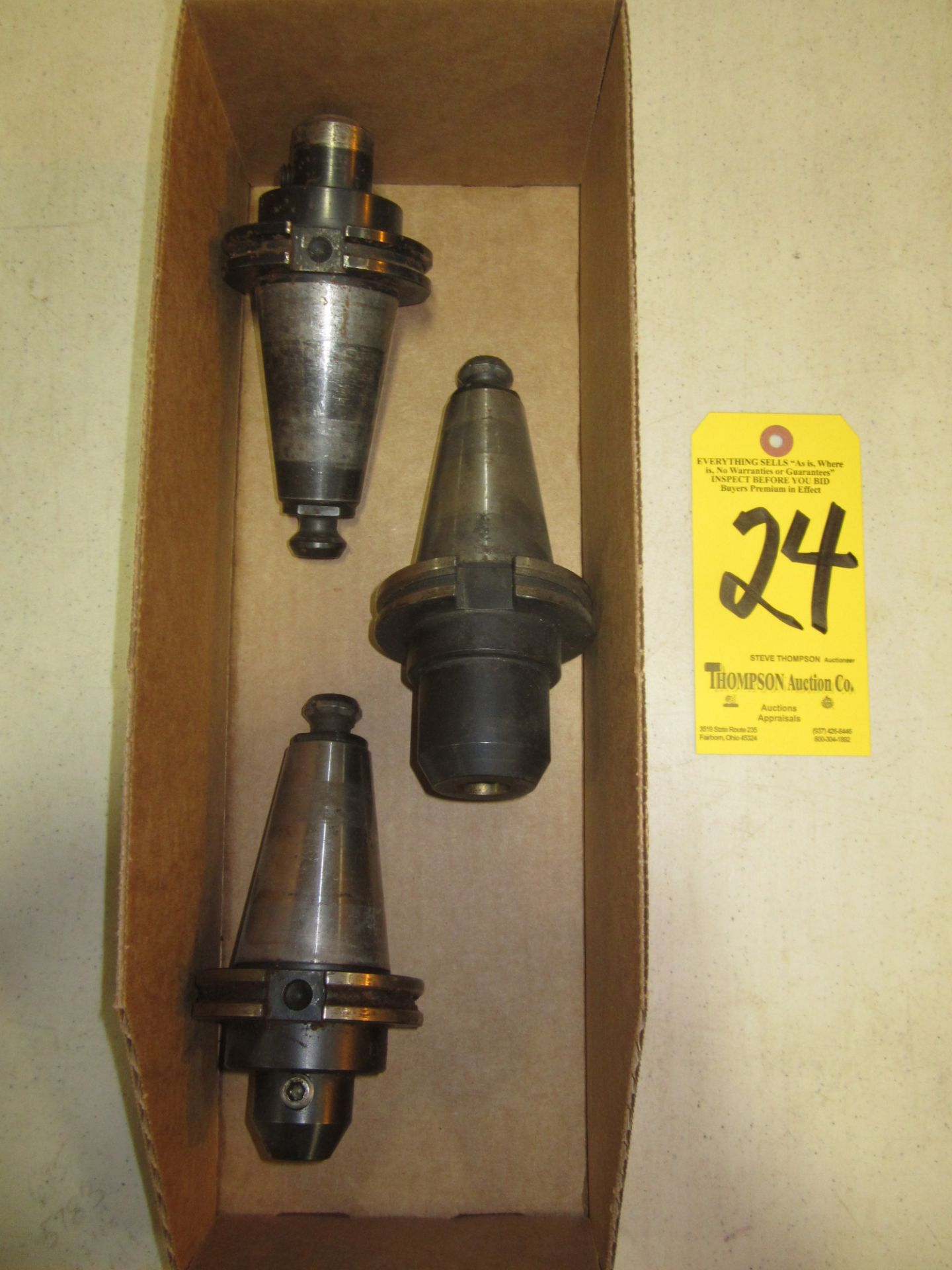 (3) Cat 45 Toolholders